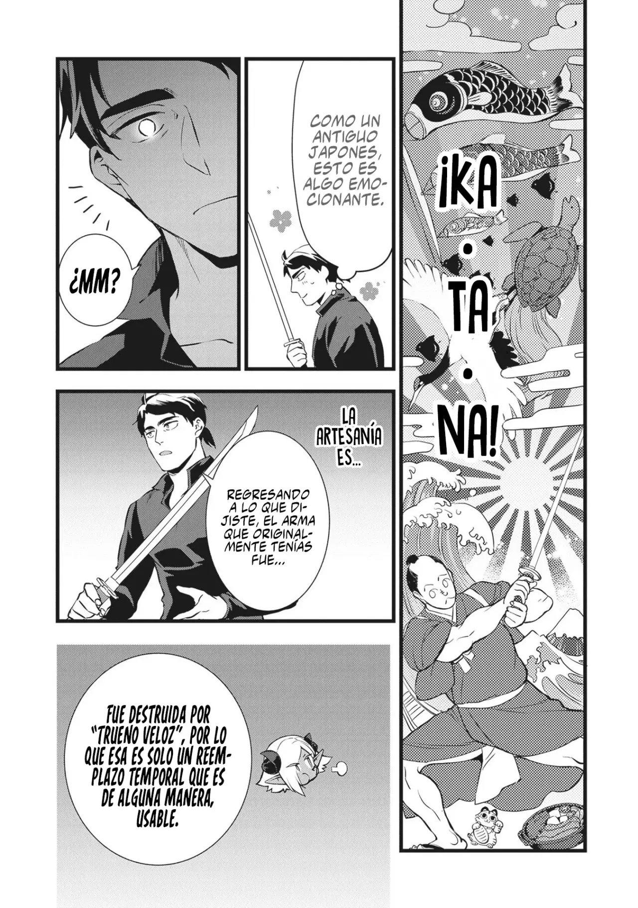 Kajiya de Hajimeru Isekai Slow Life Capitulo 23.2 página 7