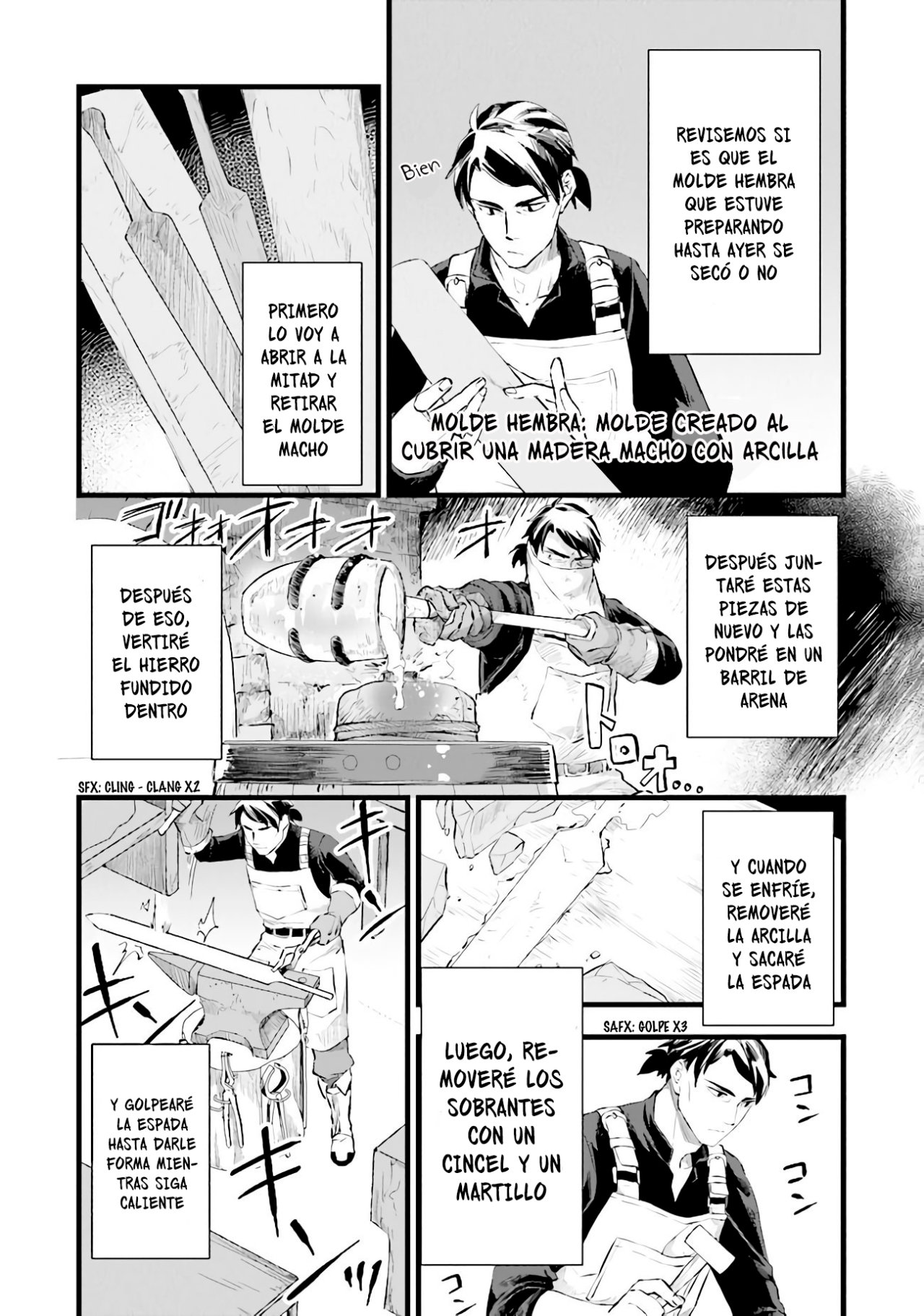 Kajiya de Hajimeru Isekai Slow Life Capitulo 4 página 4