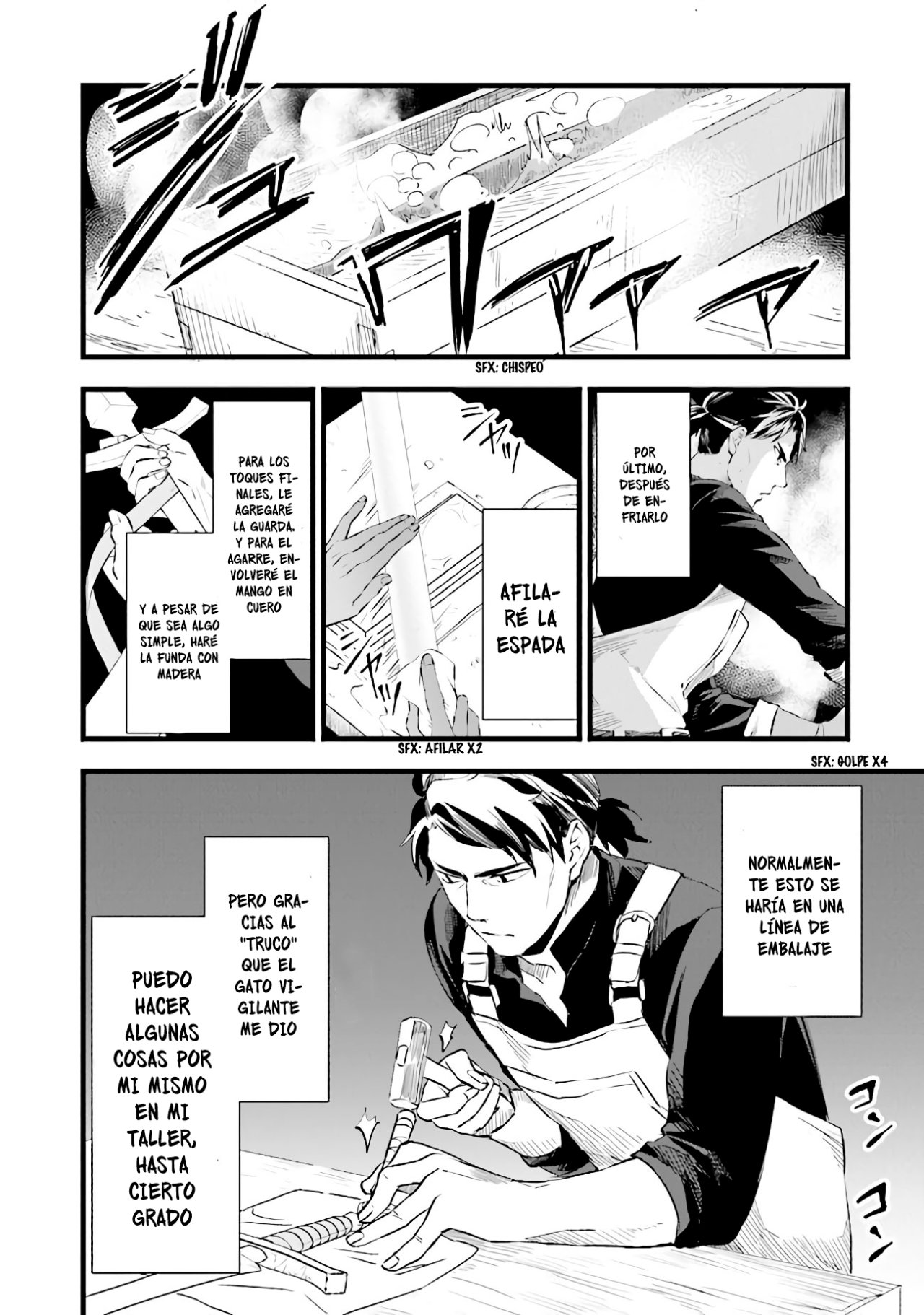 Kajiya de Hajimeru Isekai Slow Life Capitulo 4 página 5