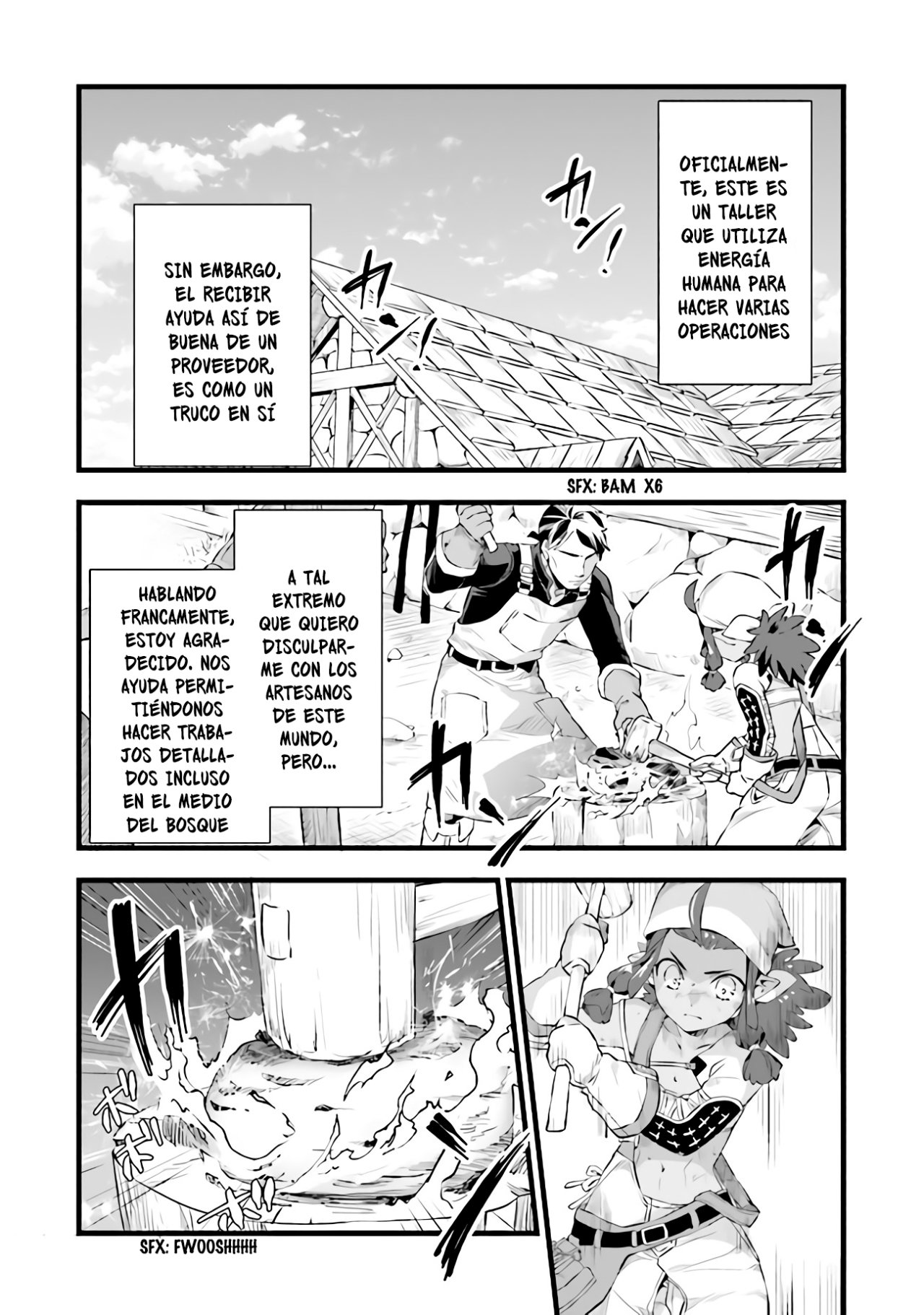 Kajiya de Hajimeru Isekai Slow Life Capitulo 7 página 4