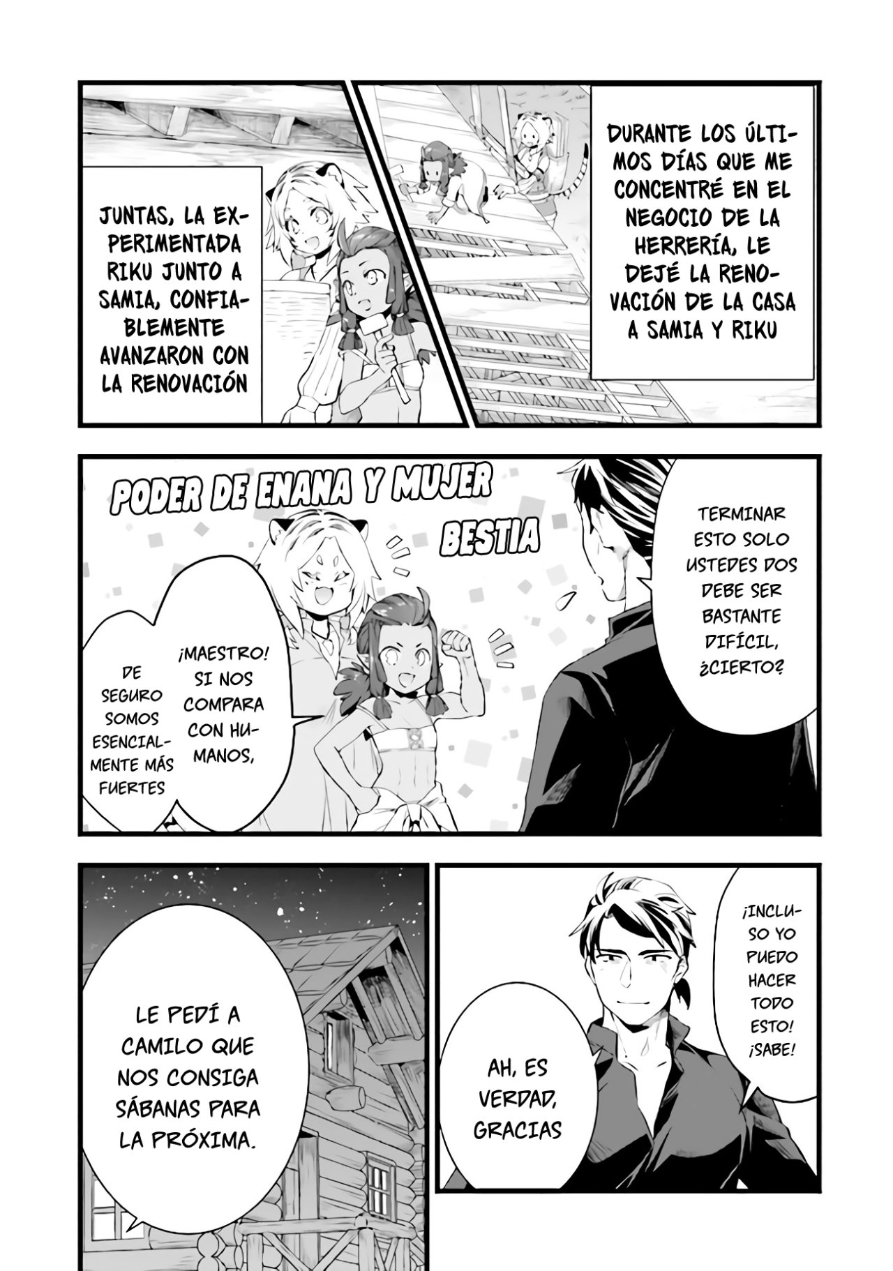 Kajiya de Hajimeru Isekai Slow Life Capitulo 7 página 7