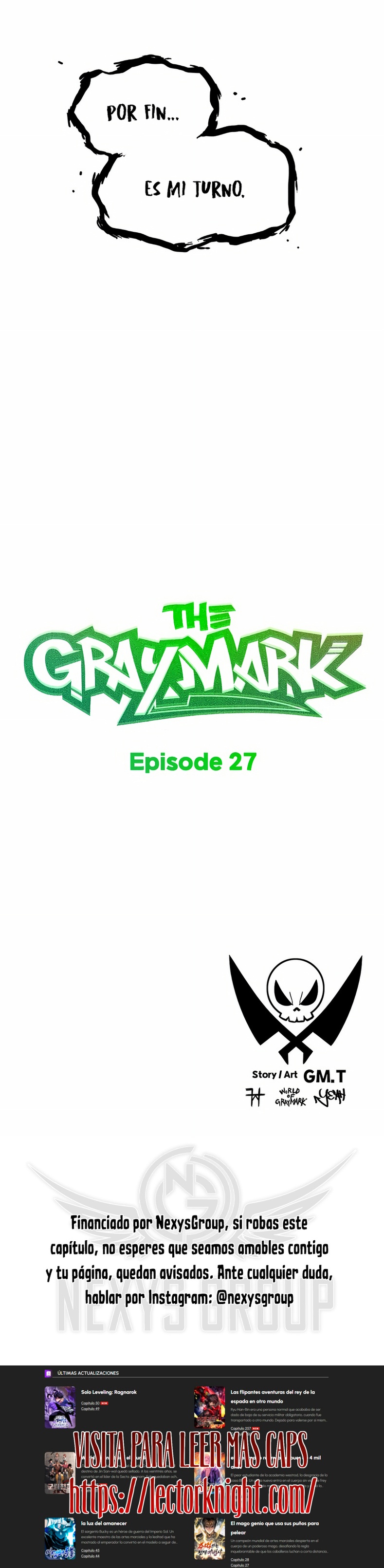 La Marca de Gray Capitulo 27 página 23