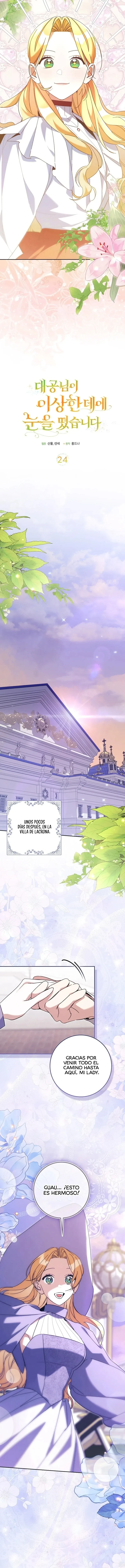 El Gran Duque abrió los ojos a un lugar extraño Capitulo 24 página 8