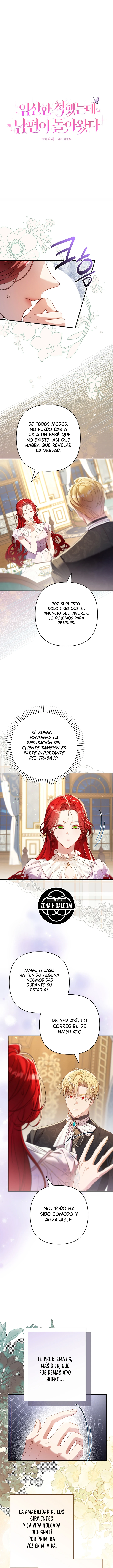 Fingí Estar Embarazada, Pero Mi Marido Regresó Capitulo 34 página 2