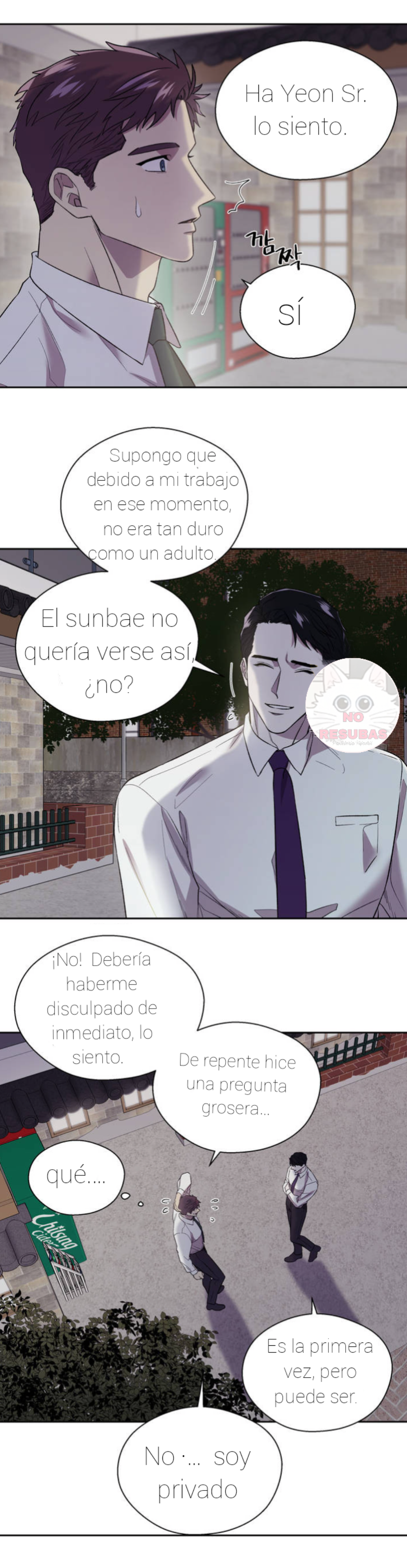 Fobia a las feromonas Capitulo 3 página 19