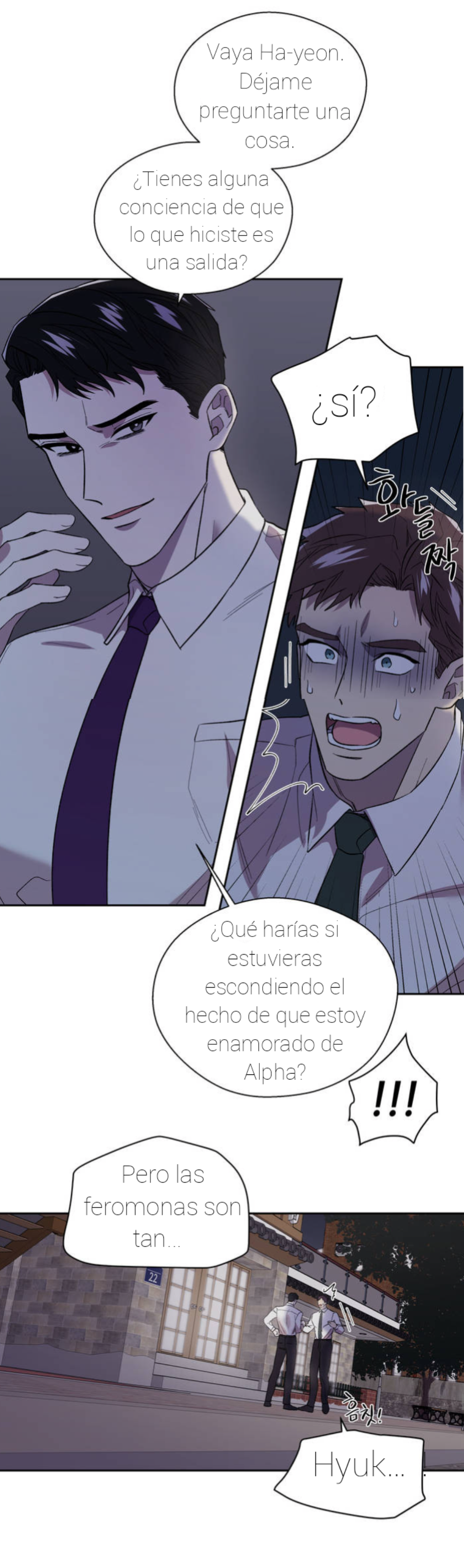 Fobia a las feromonas Capitulo 3 página 28