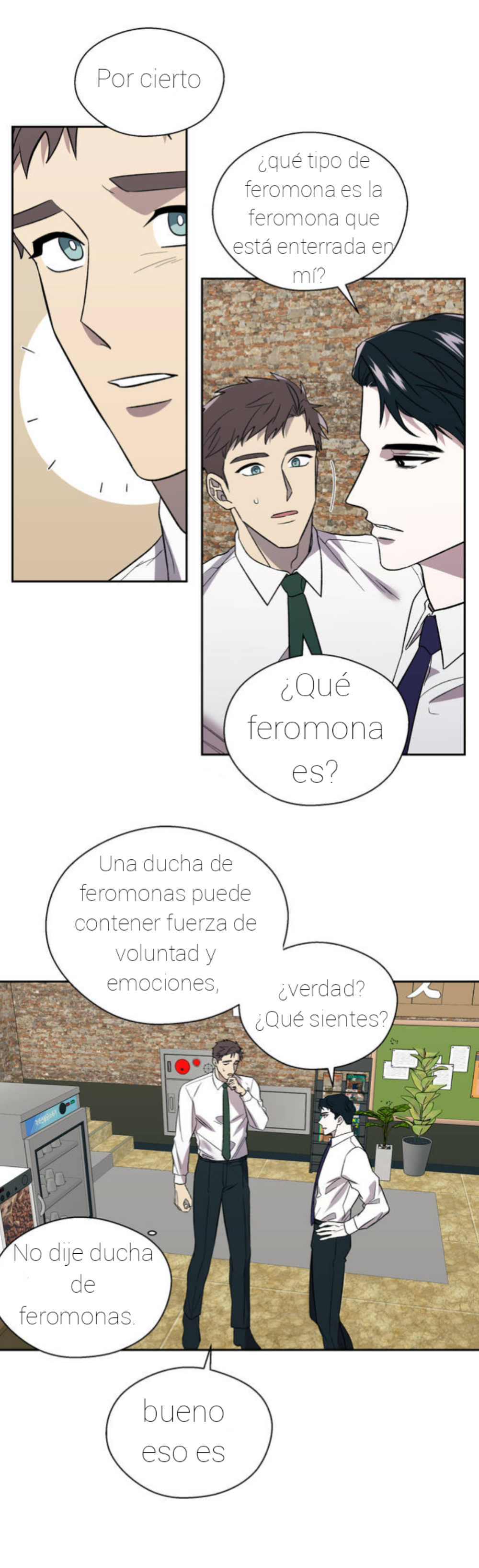 Fobia a las feromonas Capitulo 3 página 32