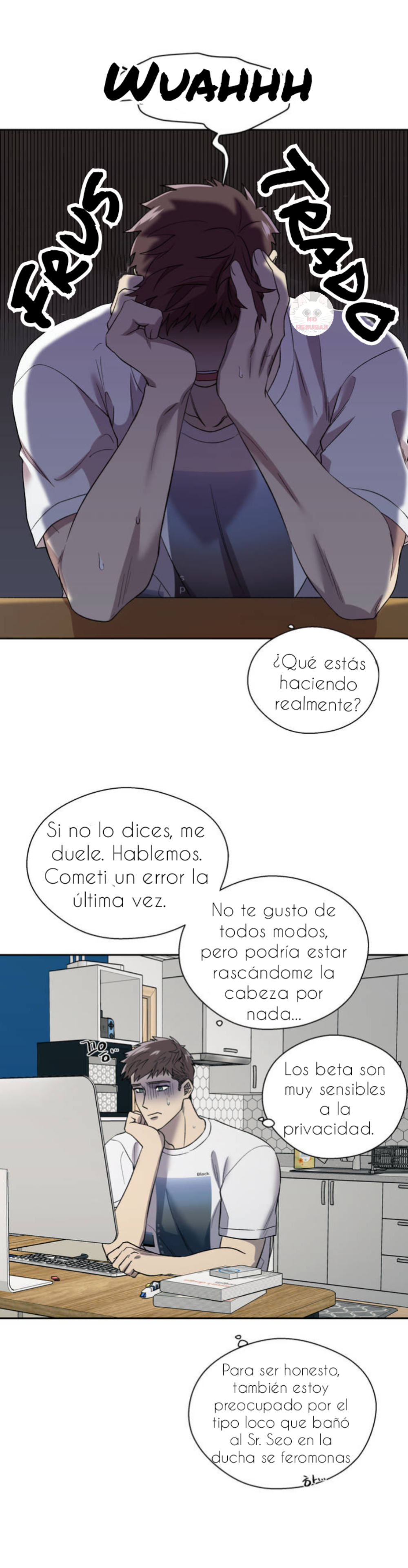 Fobia a las feromonas Capitulo 3 página 8