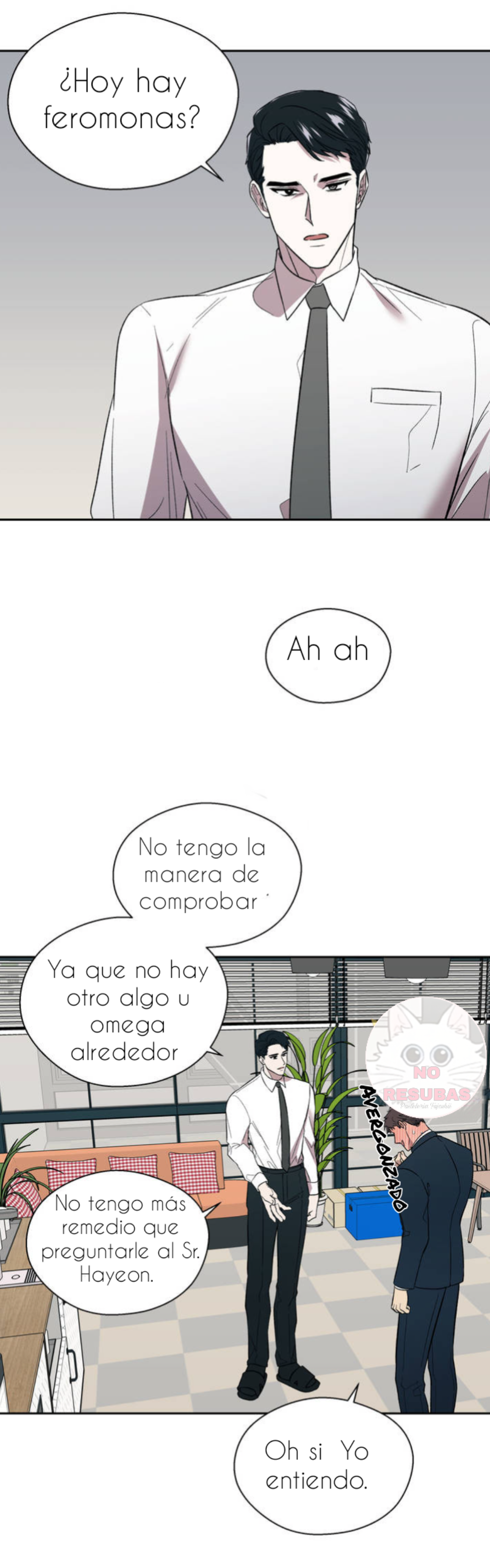 Fobia a las feromonas Capitulo 4 página 35
