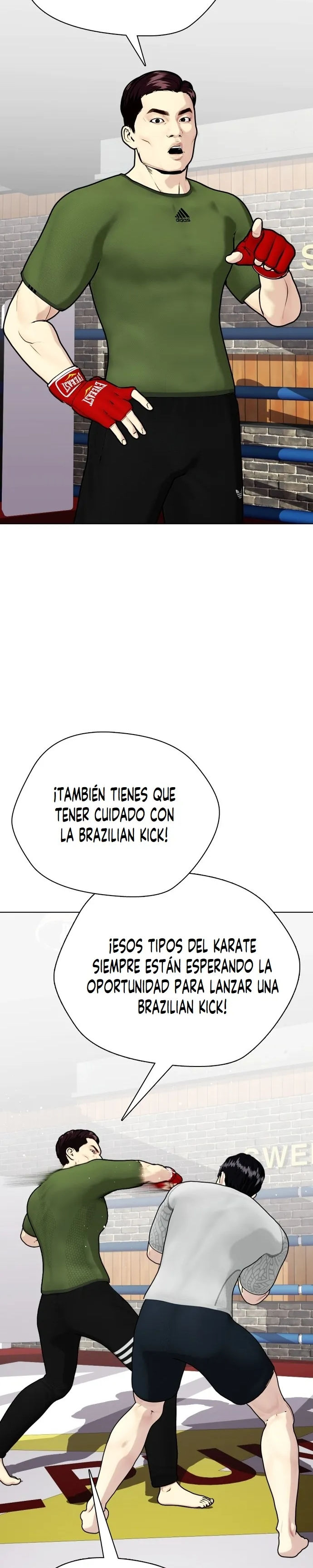 El perdedor pelea muy bien Capitulo 112 página 57