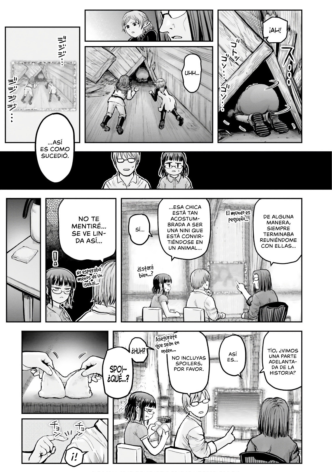 Isekai Ojisan Capitulo 18.5: Omake Vol 3 página 8