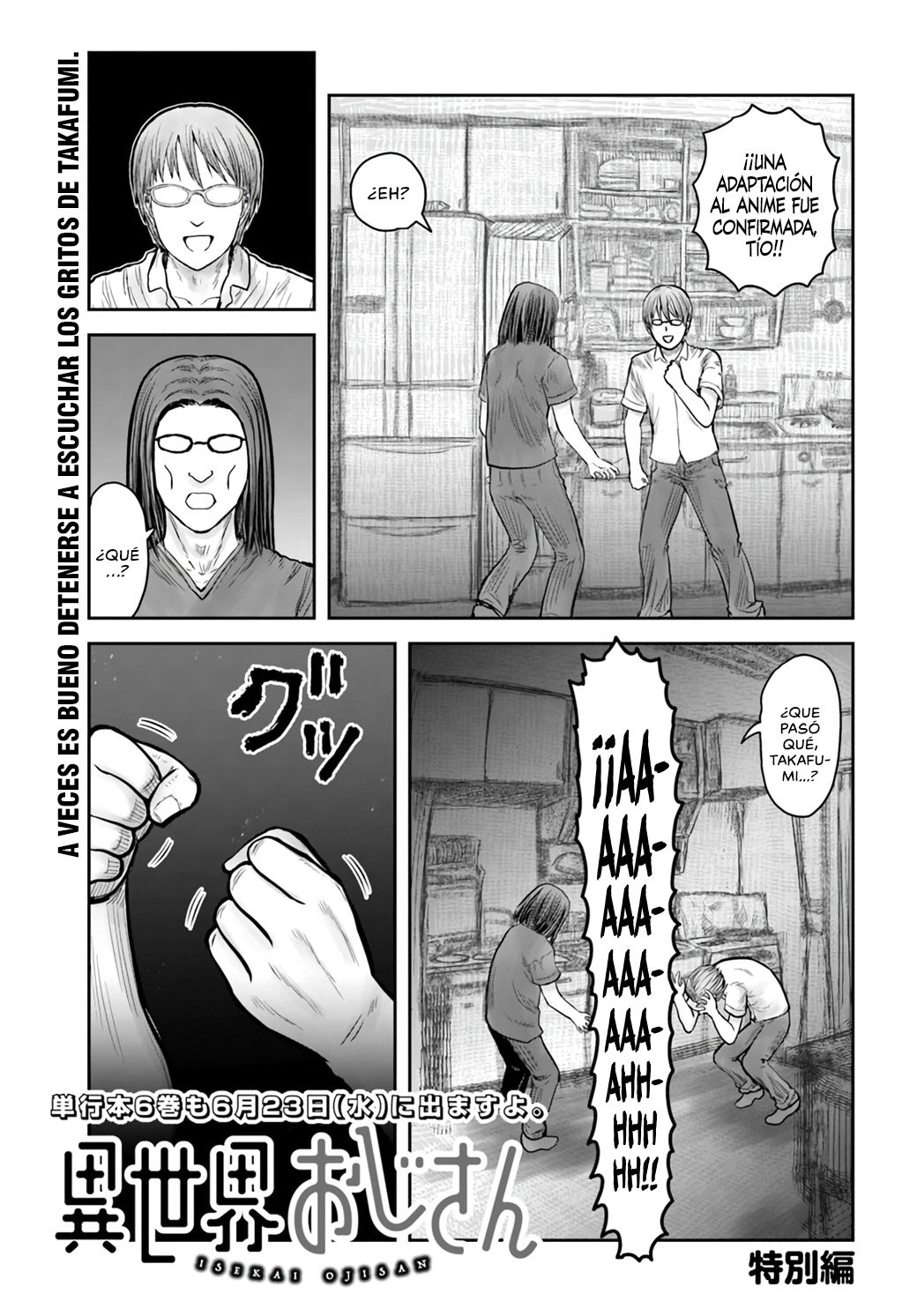 Isekai Ojisan Capitulo 31.5: ¡Anime confirmado! página 2