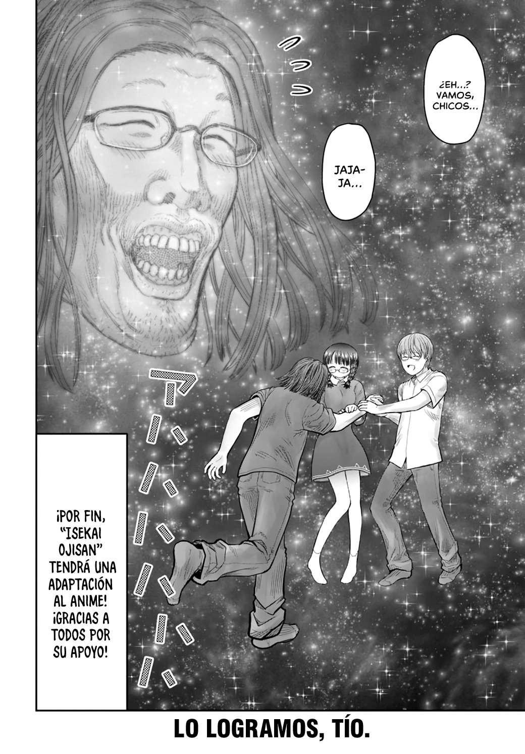 Isekai Ojisan Capitulo 31.5: ¡Anime confirmado! página 9