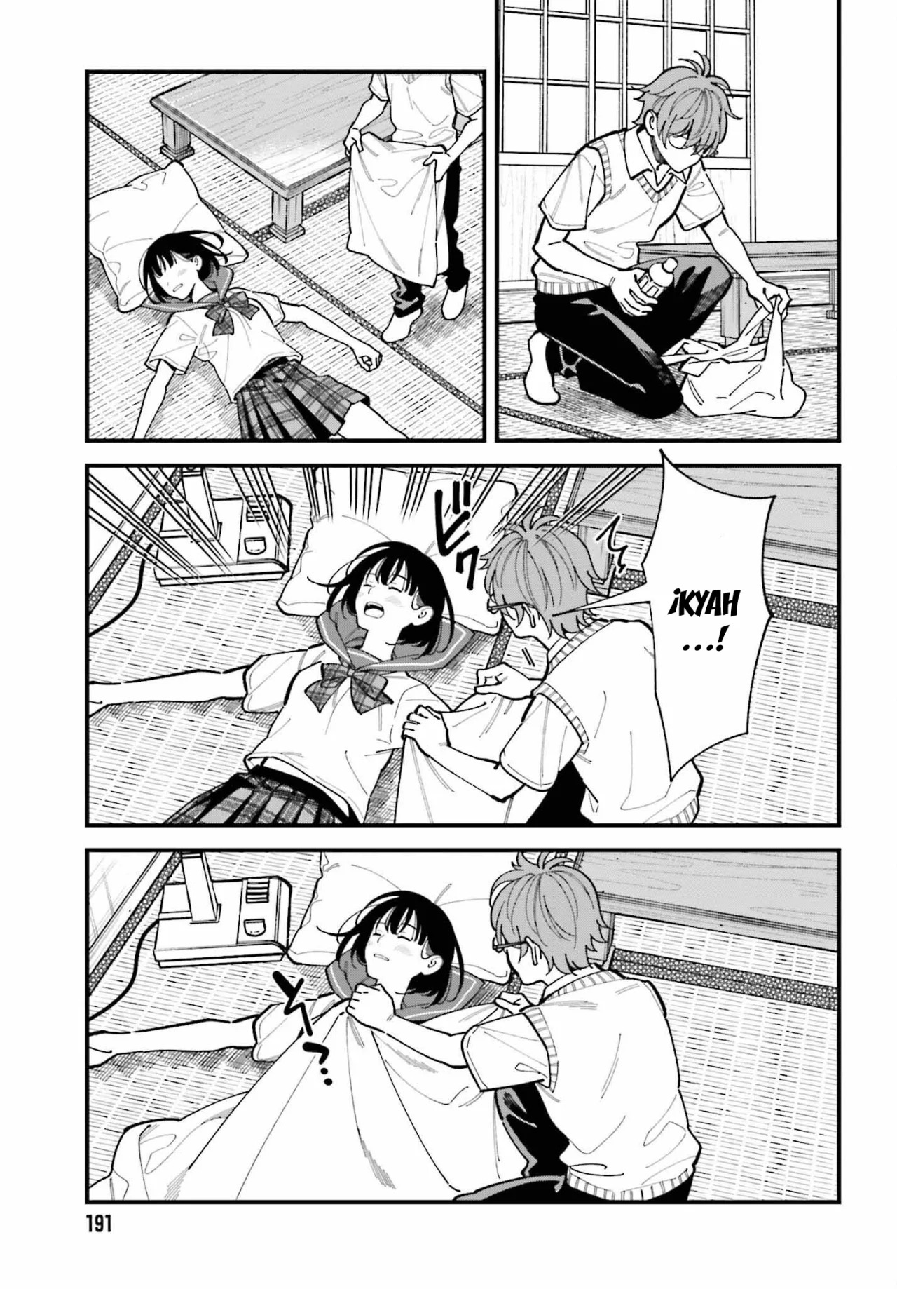 Are physical relationships posible between childhood friends of high school students? Capitulo 1 página 12