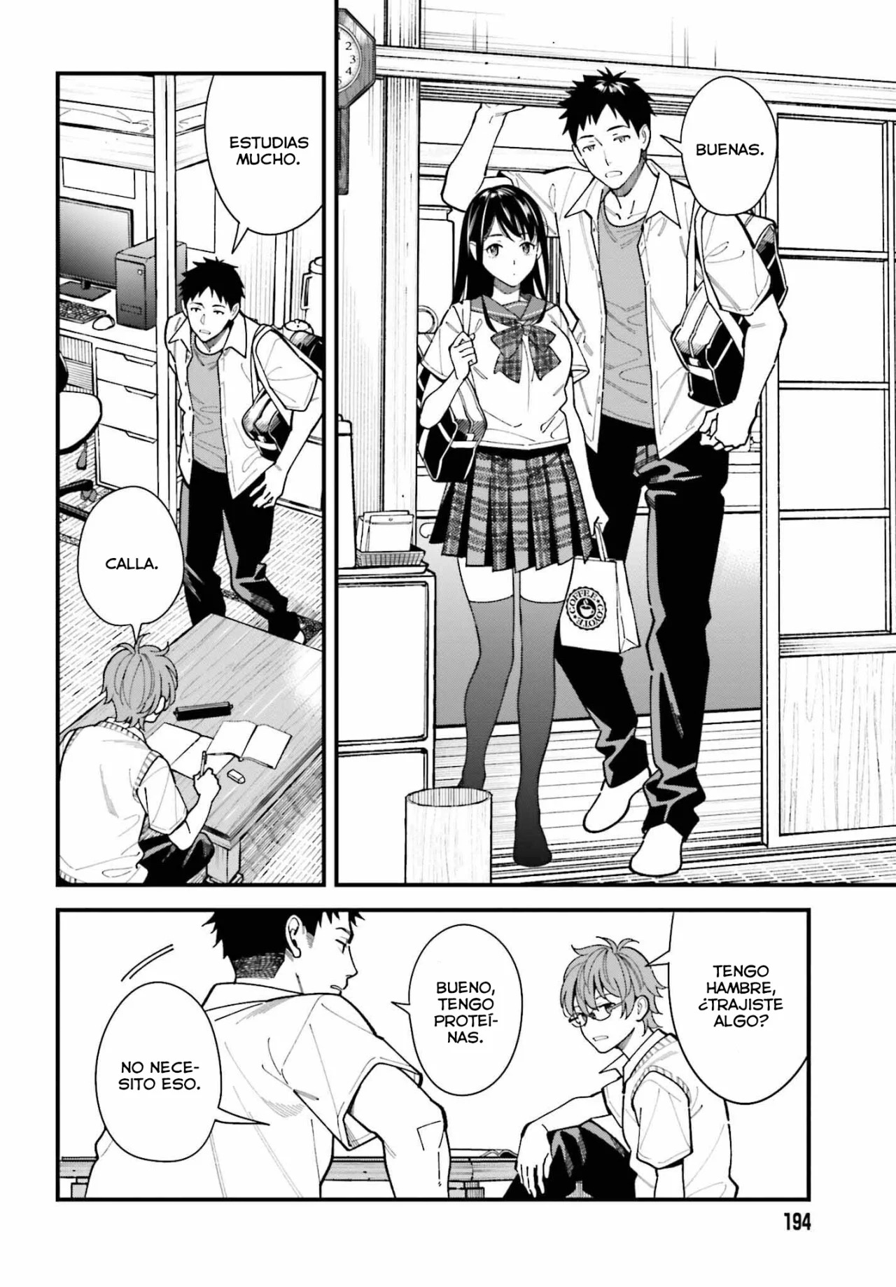 Are physical relationships posible between childhood friends of high school students? Capitulo 1 página 15