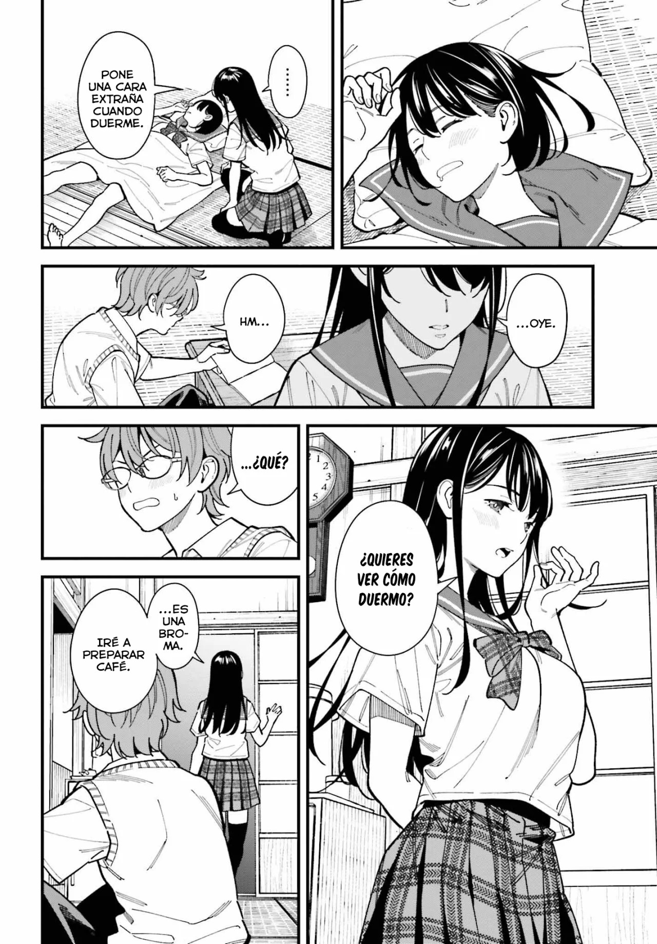 Are physical relationships posible between childhood friends of high school students? Capitulo 1 página 17