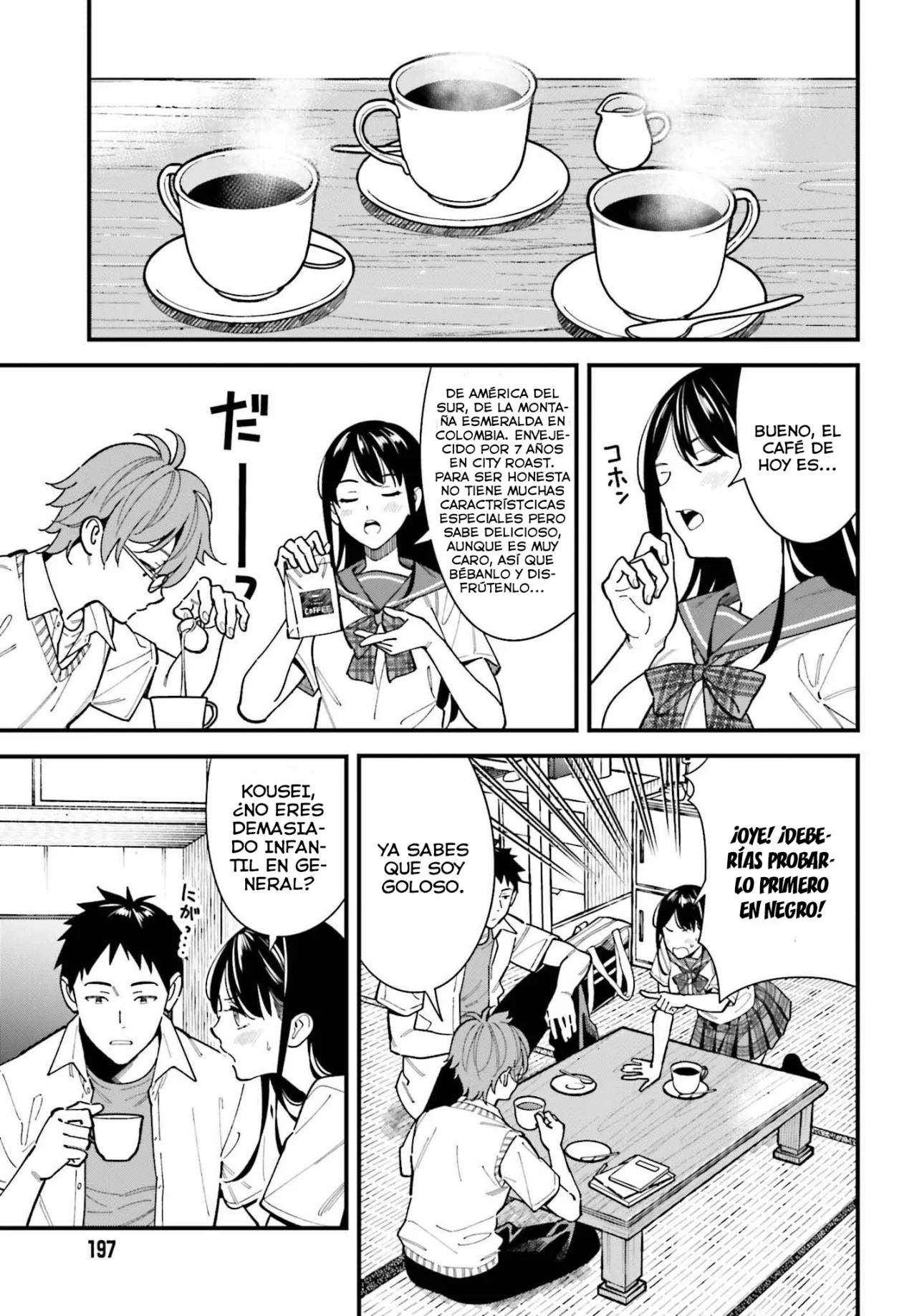 Are physical relationships posible between childhood friends of high school students? Capitulo 1 página 18