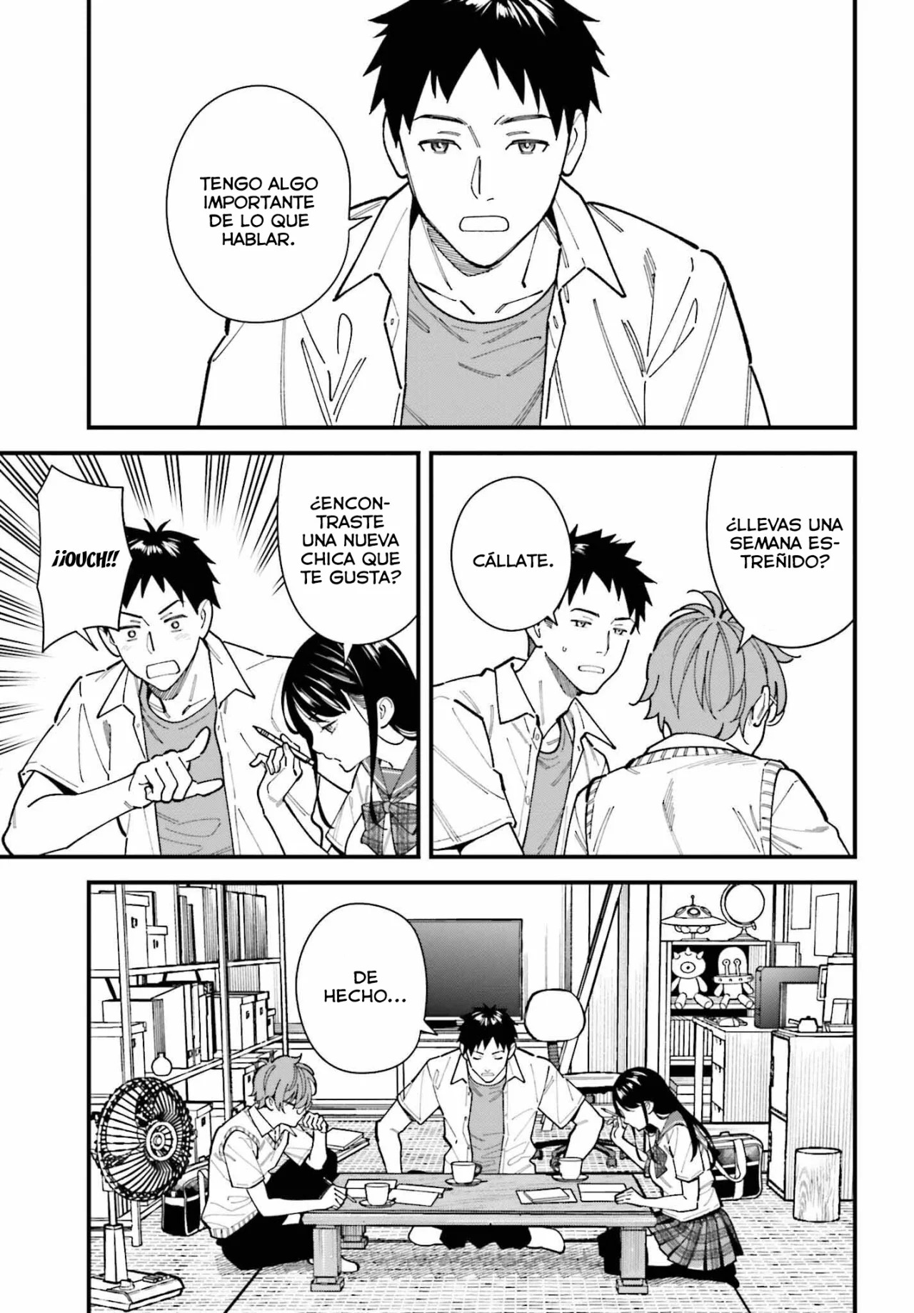 Are physical relationships posible between childhood friends of high school students? Capitulo 1 página 20