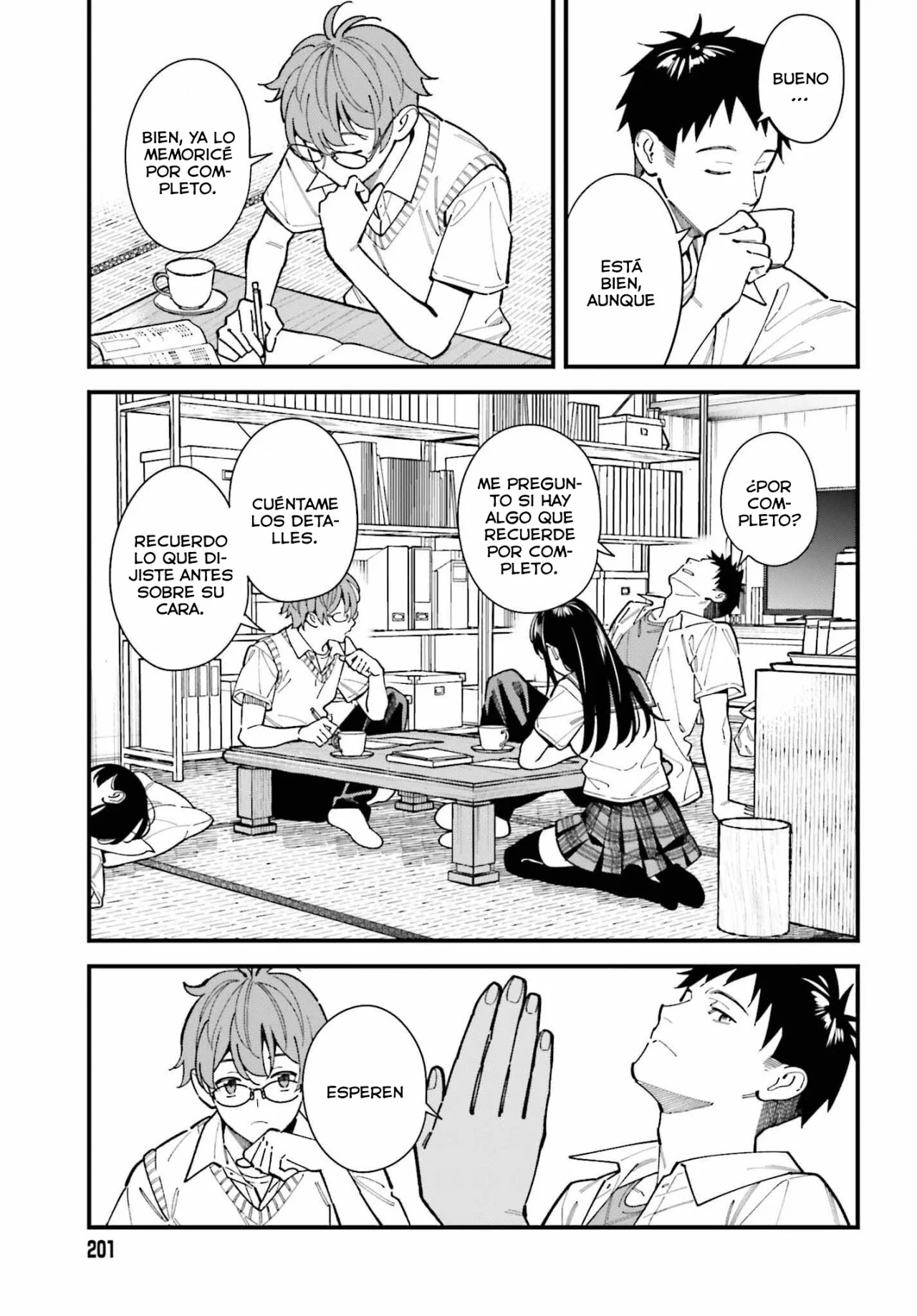 Are physical relationships posible between childhood friends of high school students? Capitulo 1 página 22