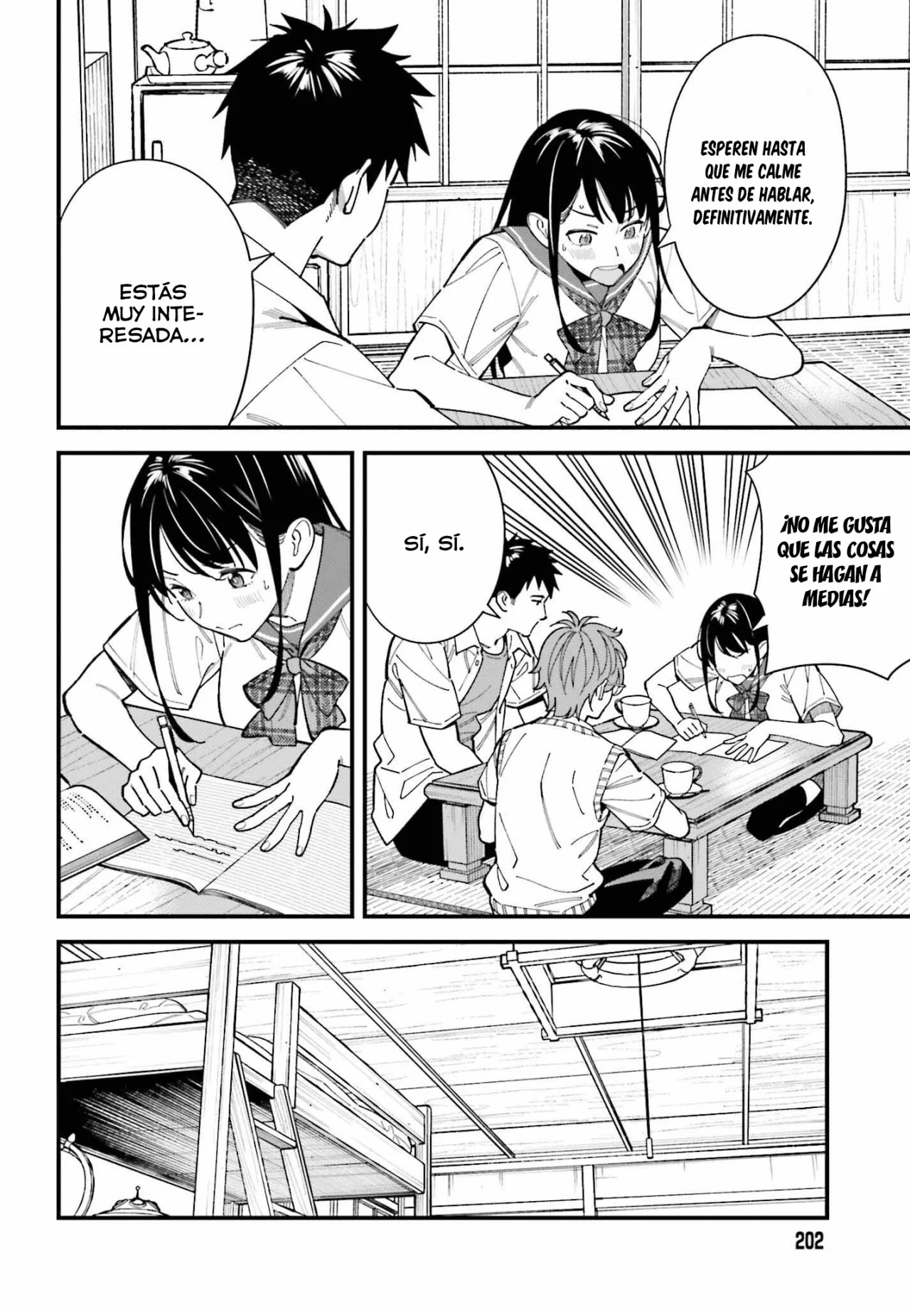 Are physical relationships posible between childhood friends of high school students? Capitulo 1 página 23