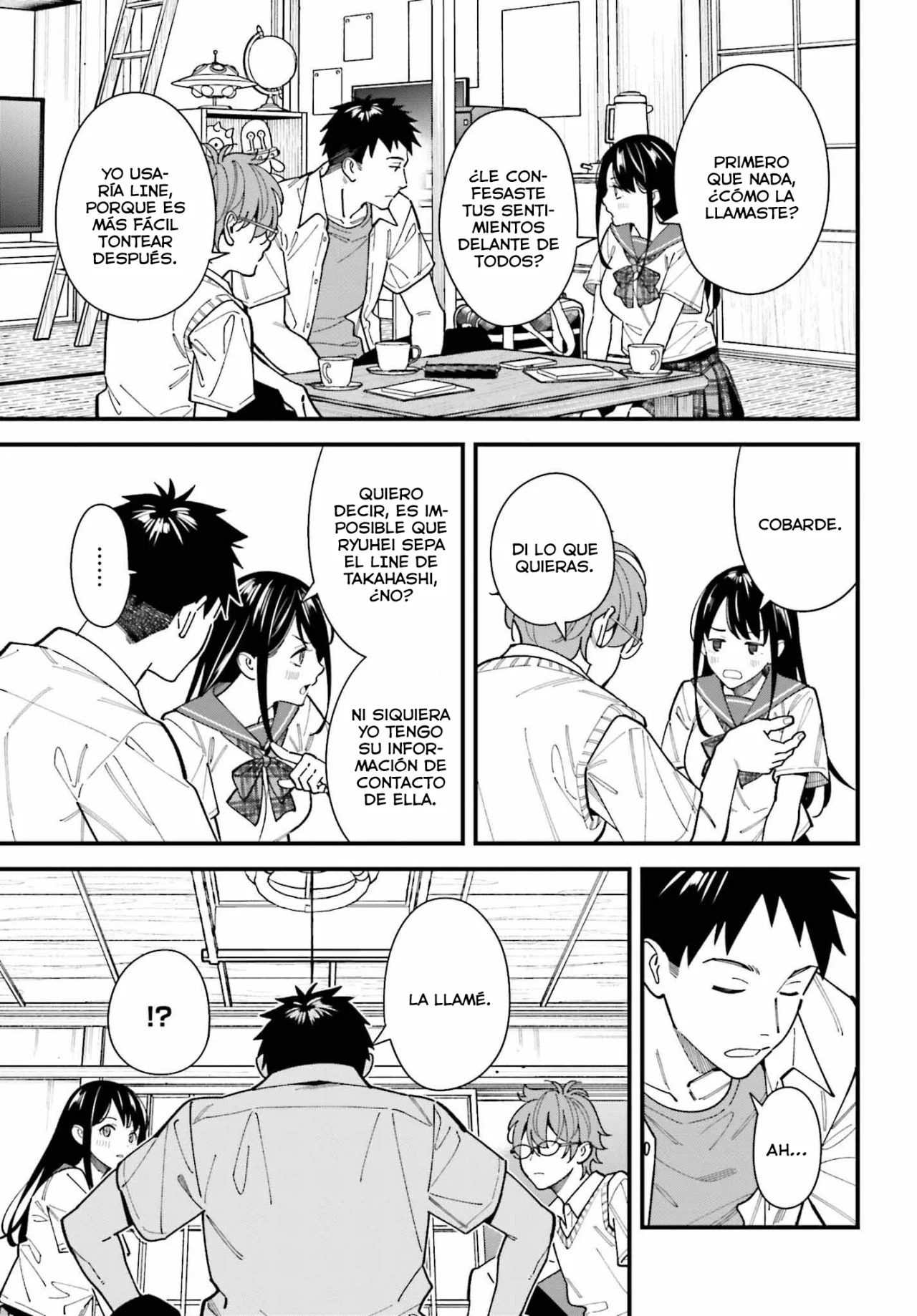 Are physical relationships posible between childhood friends of high school students? Capitulo 1 página 26
