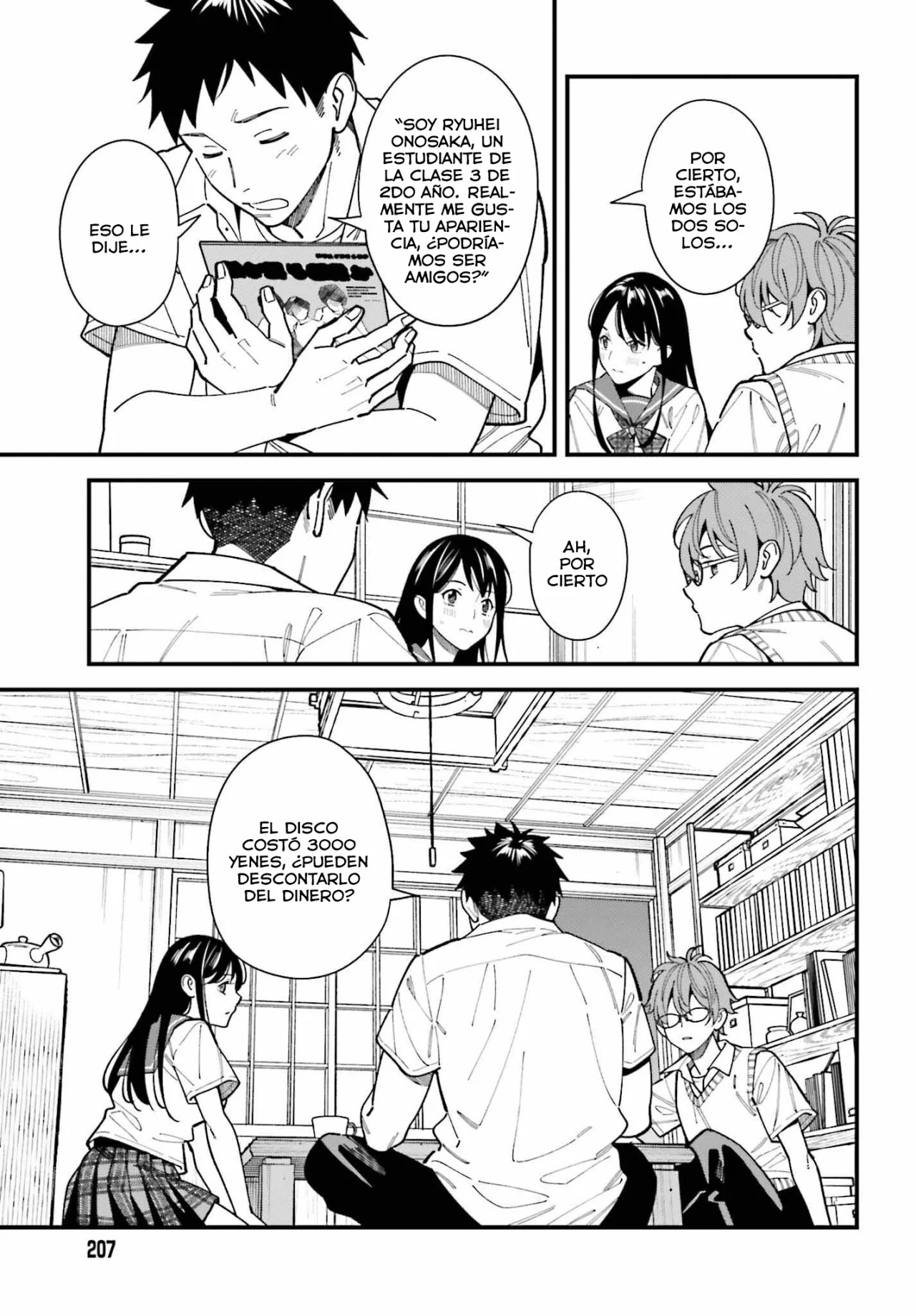 Are physical relationships posible between childhood friends of high school students? Capitulo 1 página 28