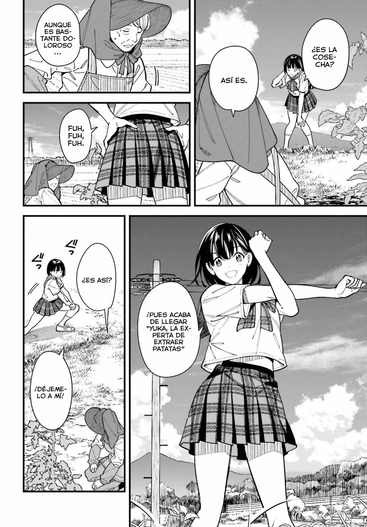 Are physical relationships posible between childhood friends of high school students? Capitulo 1 página 3