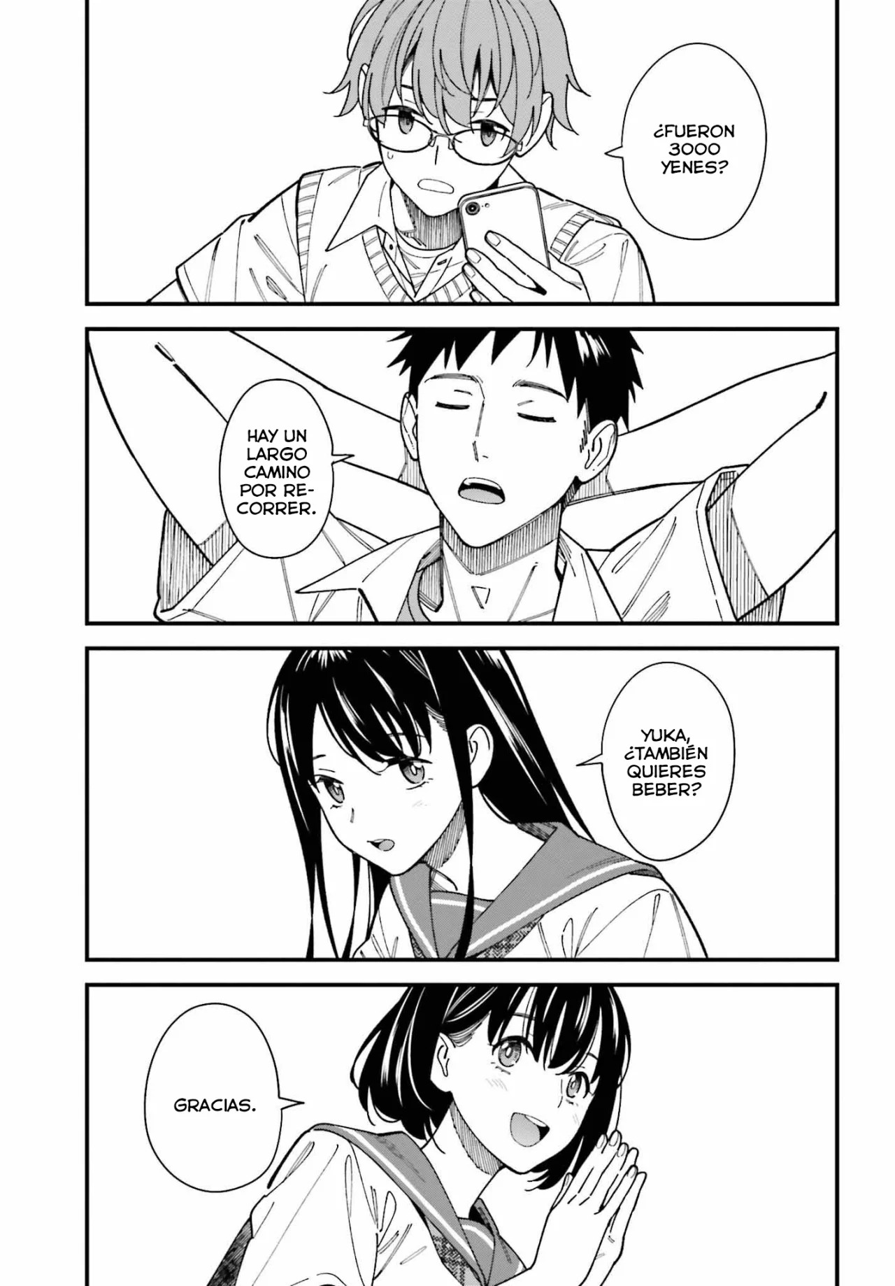 Are physical relationships posible between childhood friends of high school students? Capitulo 1 página 40