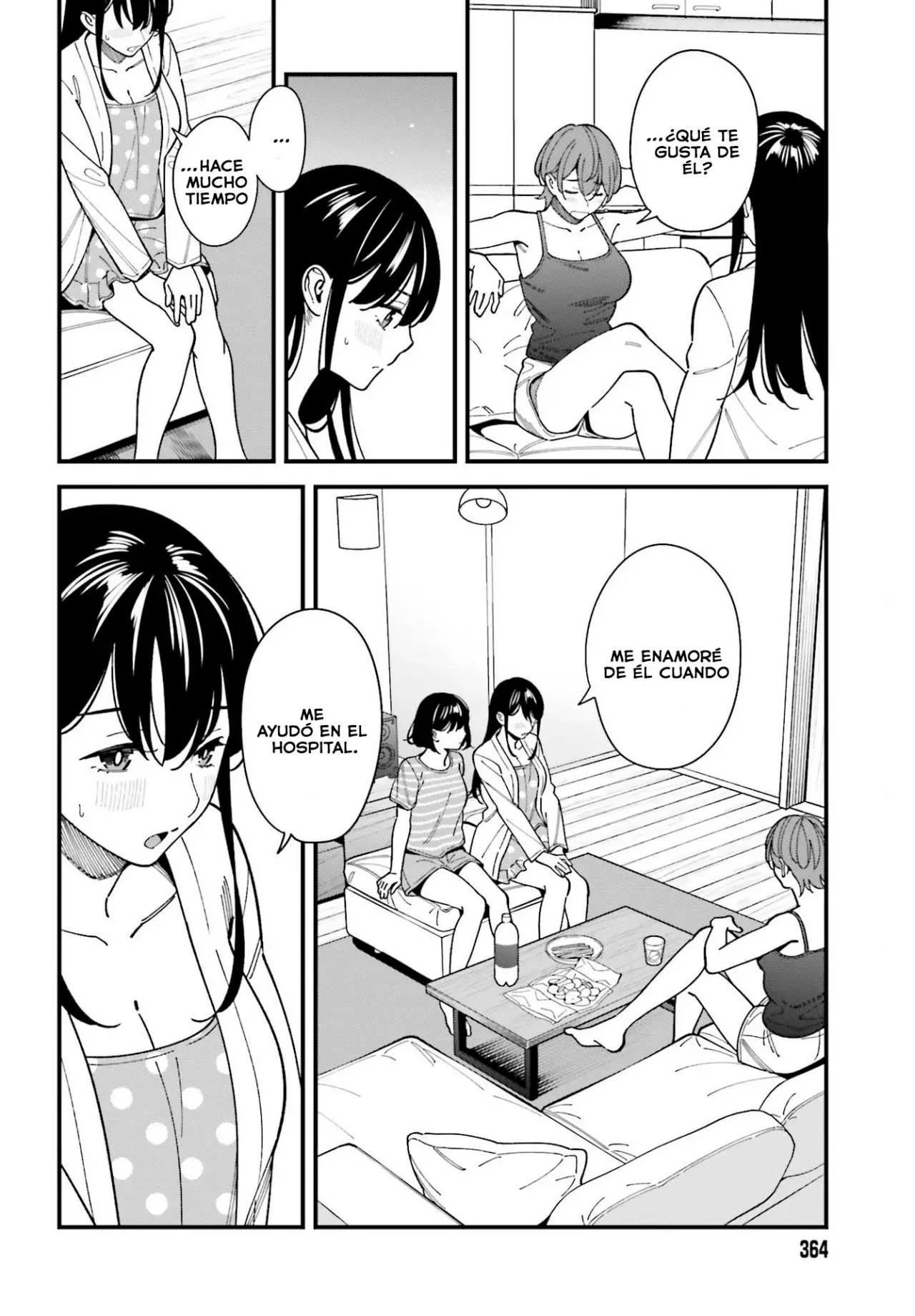 Are physical relationships posible between childhood friends of high school students? Capitulo 10 página 12