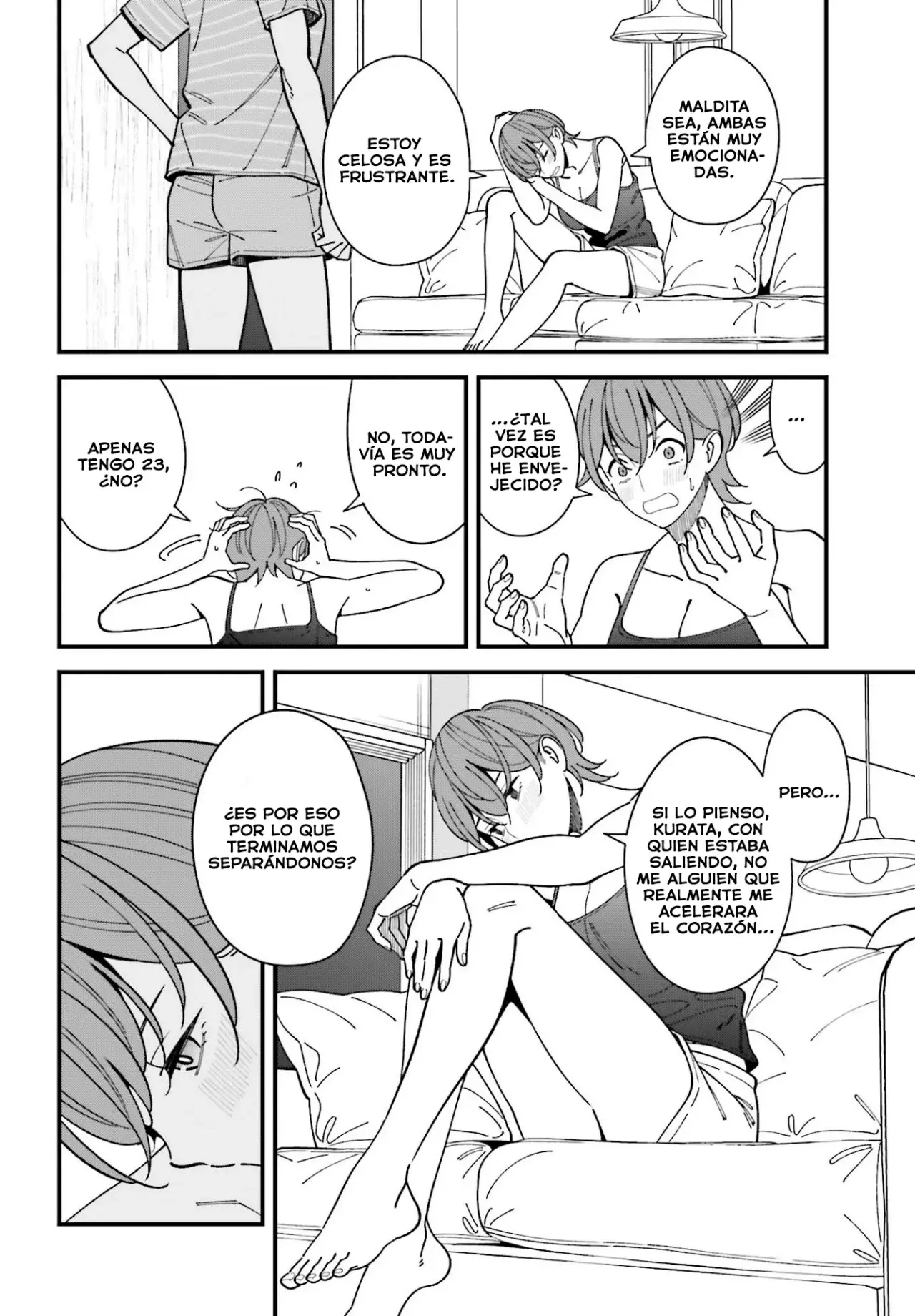 Are physical relationships posible between childhood friends of high school students? Capitulo 10 página 26