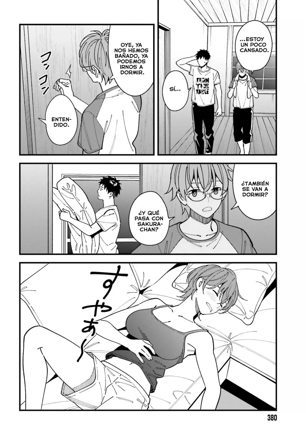 Are physical relationships posible between childhood friends of high school students? Capitulo 10 página 28