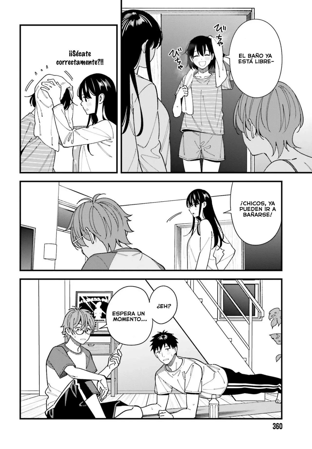 Are physical relationships posible between childhood friends of high school students? Capitulo 10 página 8