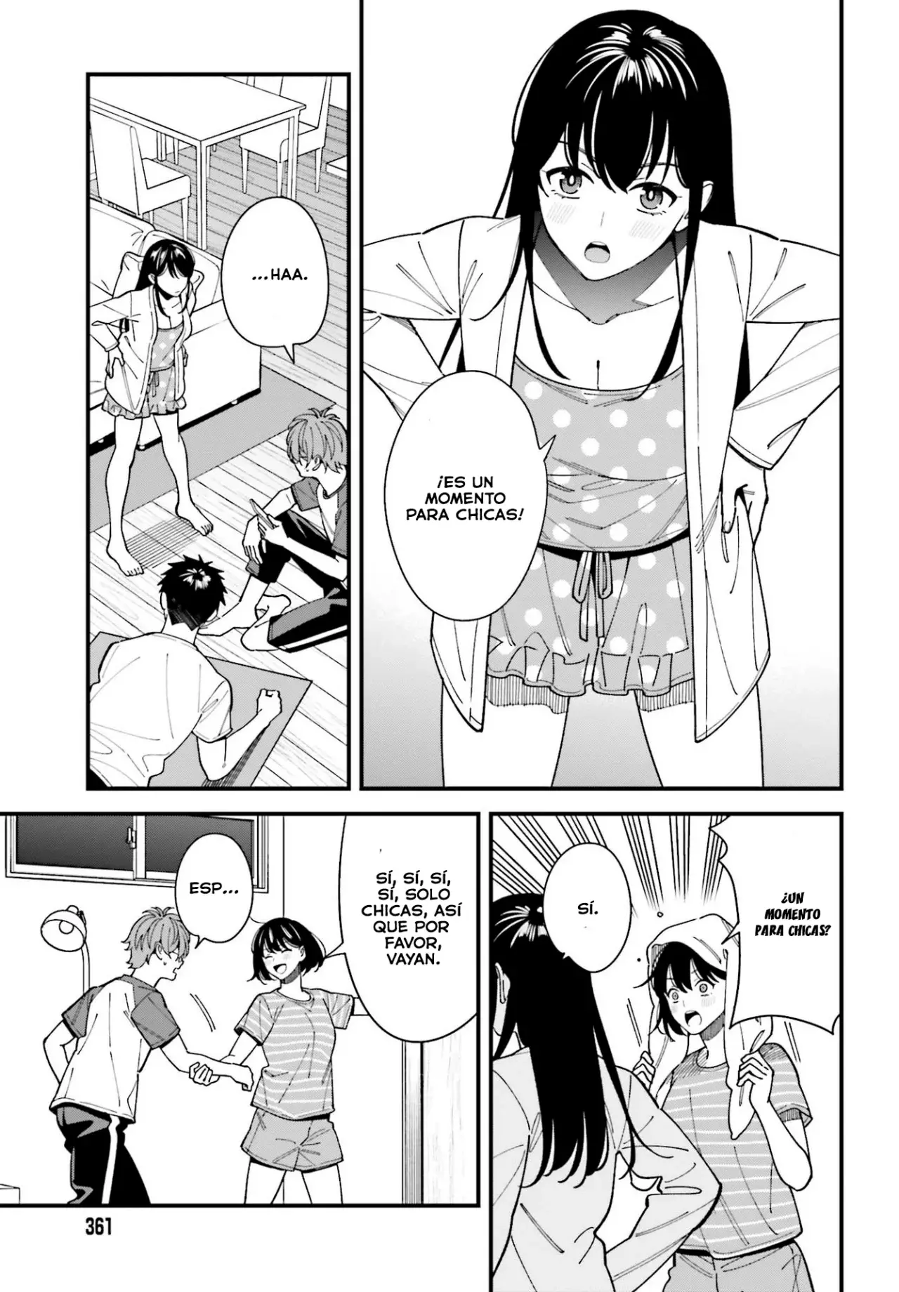 Are physical relationships posible between childhood friends of high school students? Capitulo 10 página 9