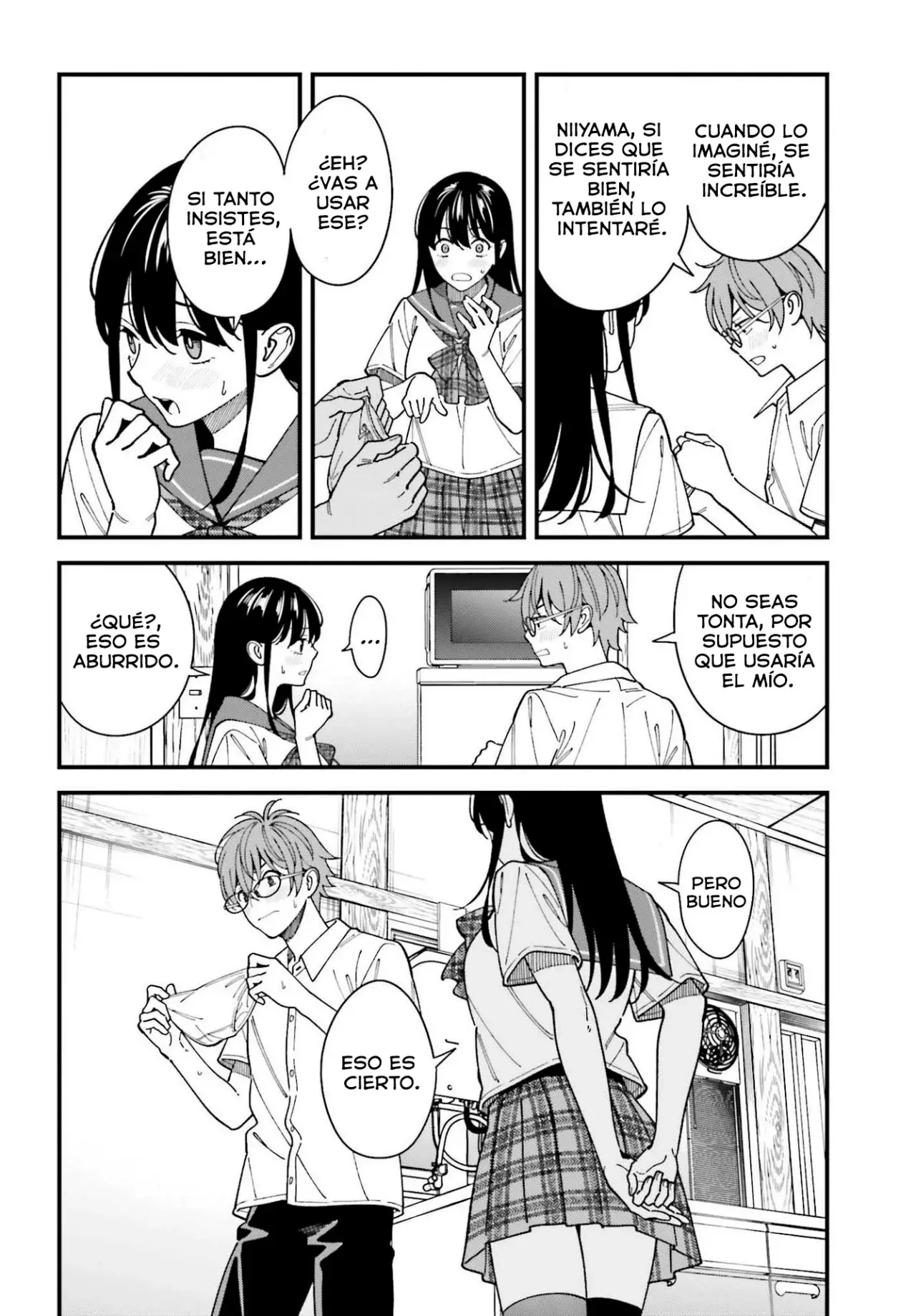 Are physical relationships posible between childhood friends of high school students? Capitulo 11 página 12