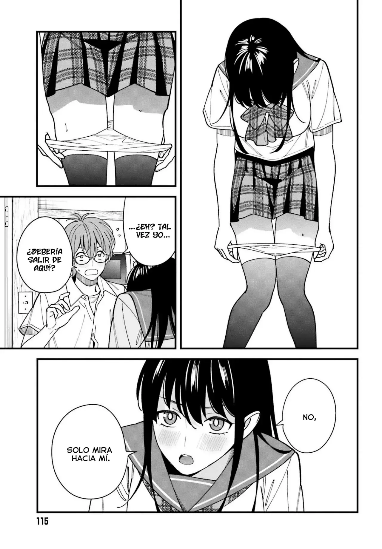 Are physical relationships posible between childhood friends of high school students? Capitulo 11 página 15