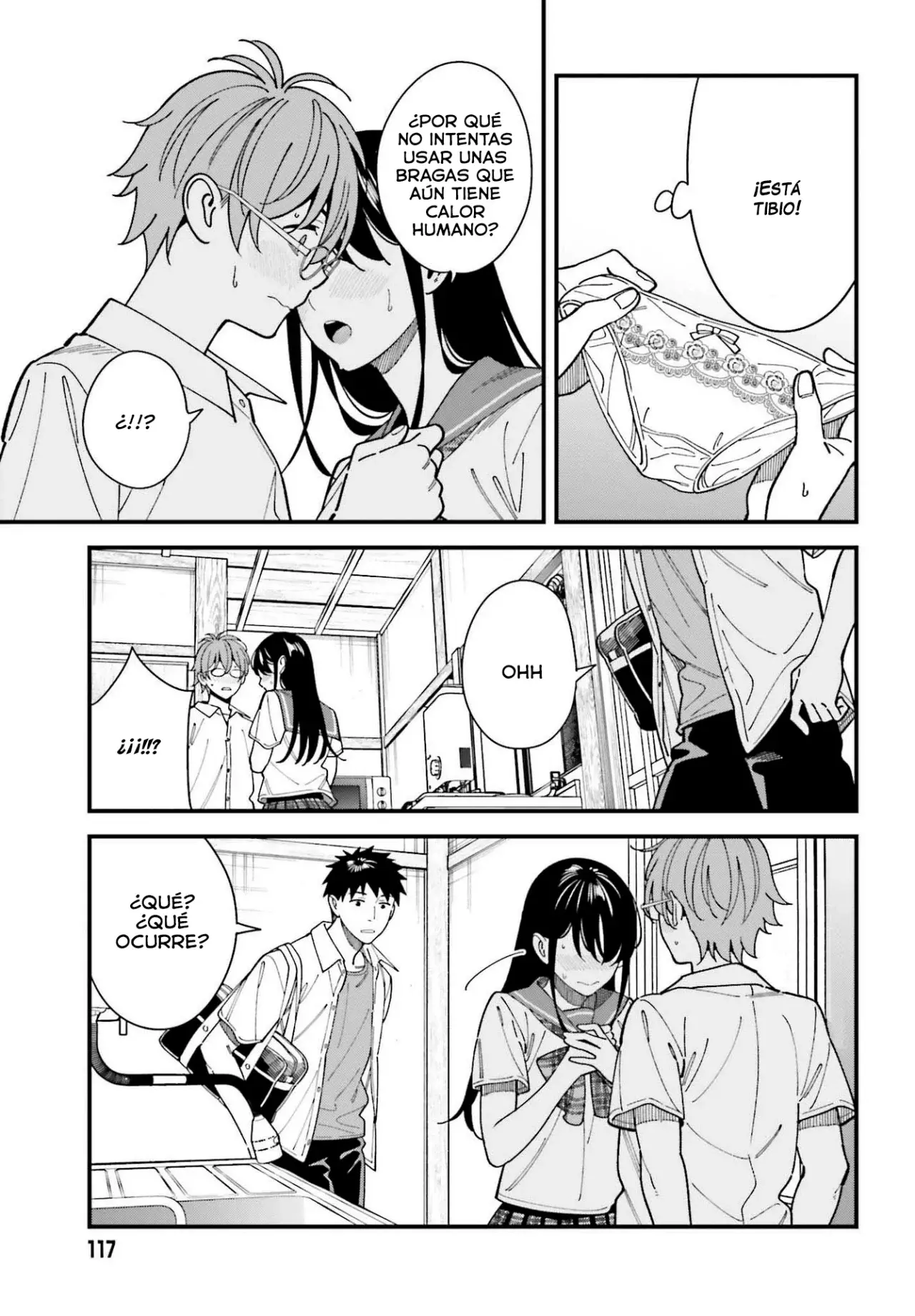 Are physical relationships posible between childhood friends of high school students? Capitulo 11 página 17