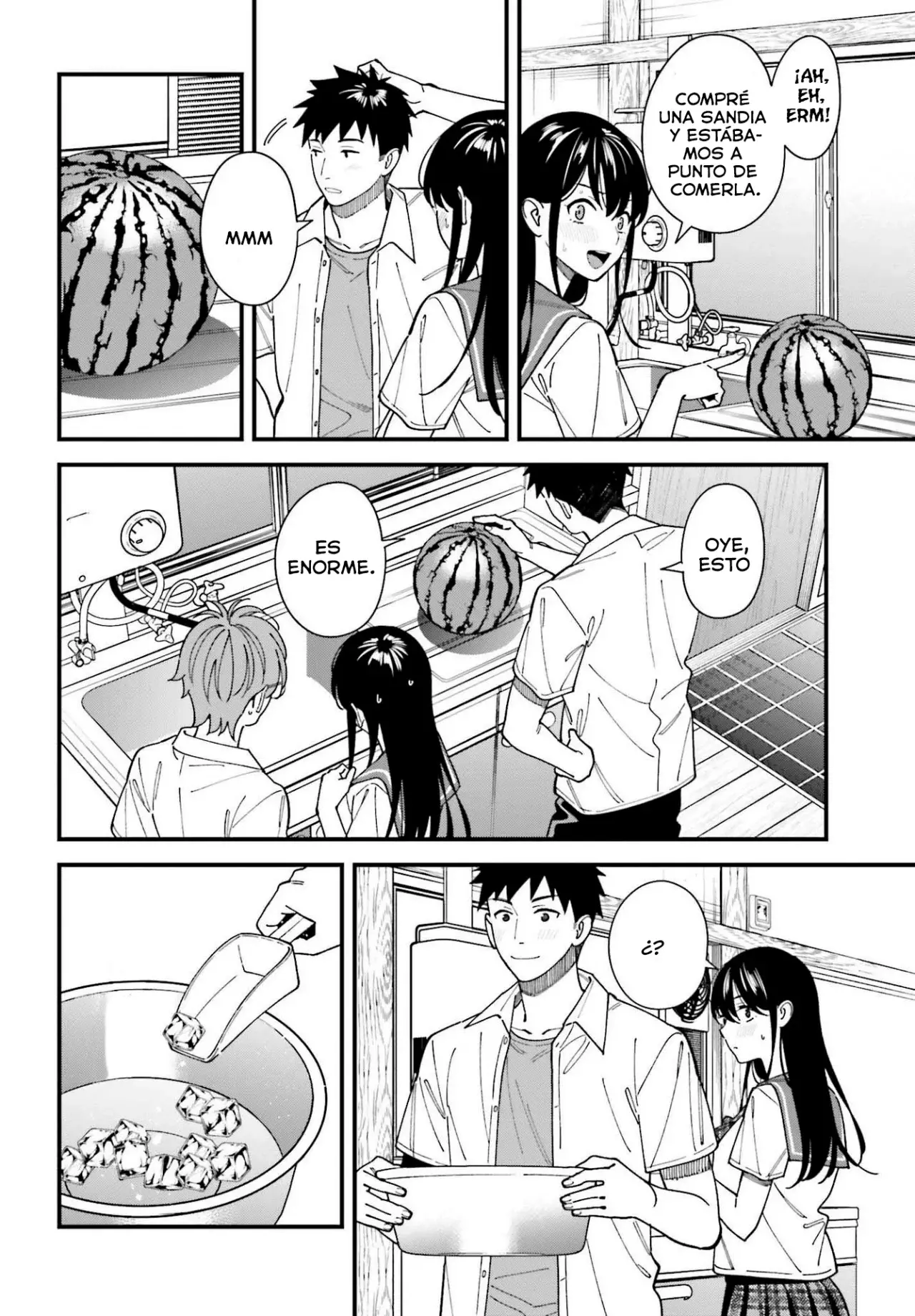 Are physical relationships posible between childhood friends of high school students? Capitulo 11 página 18