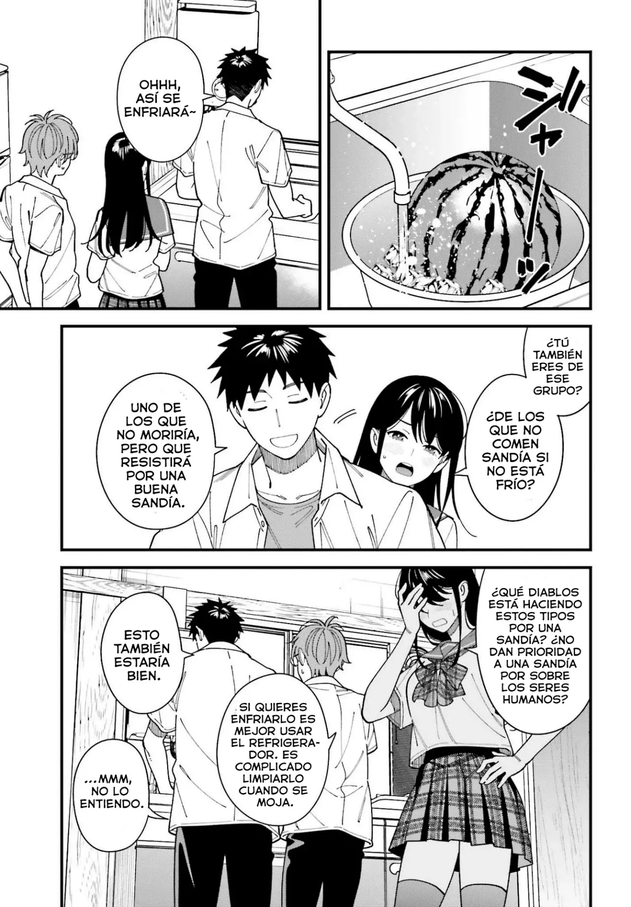 Are physical relationships posible between childhood friends of high school students? Capitulo 11 página 19
