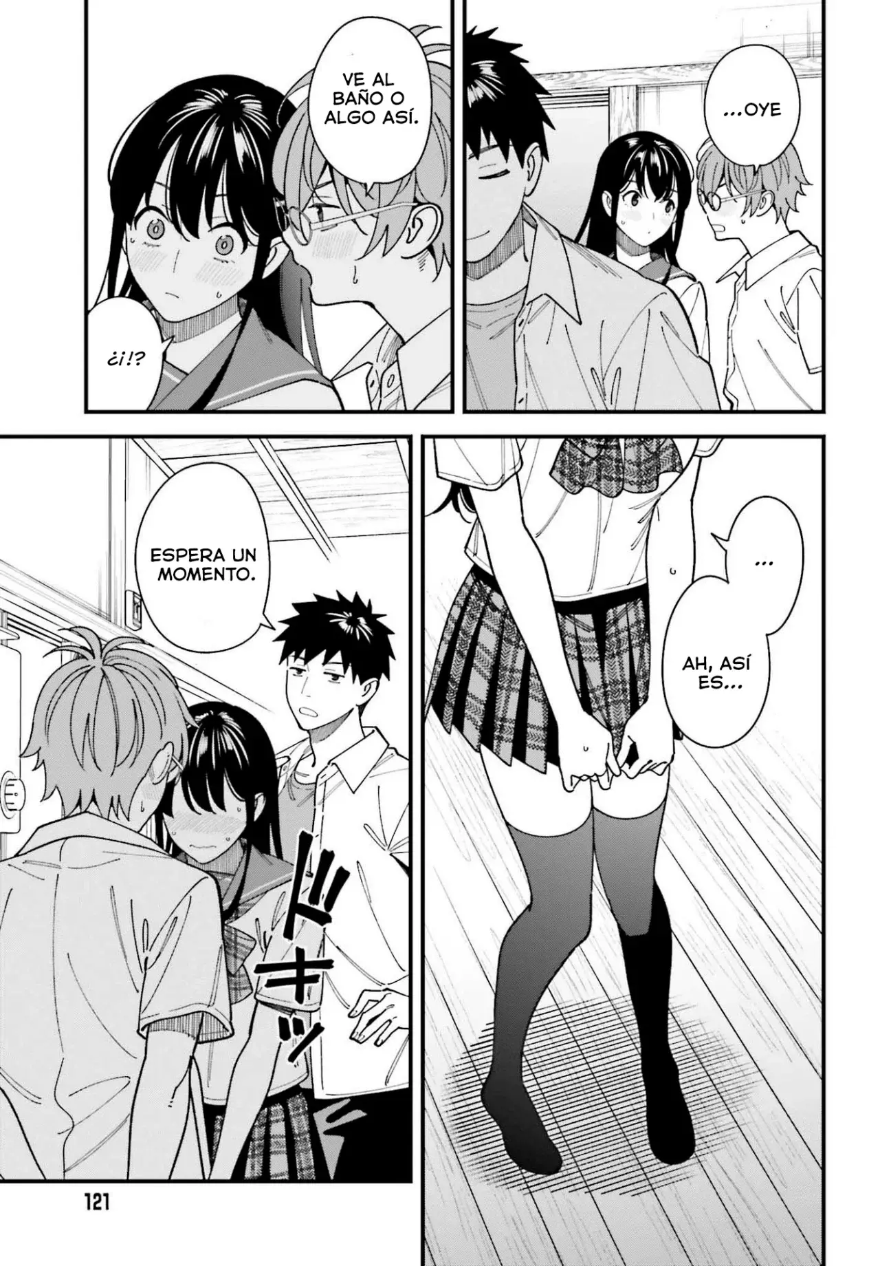 Are physical relationships posible between childhood friends of high school students? Capitulo 11 página 21