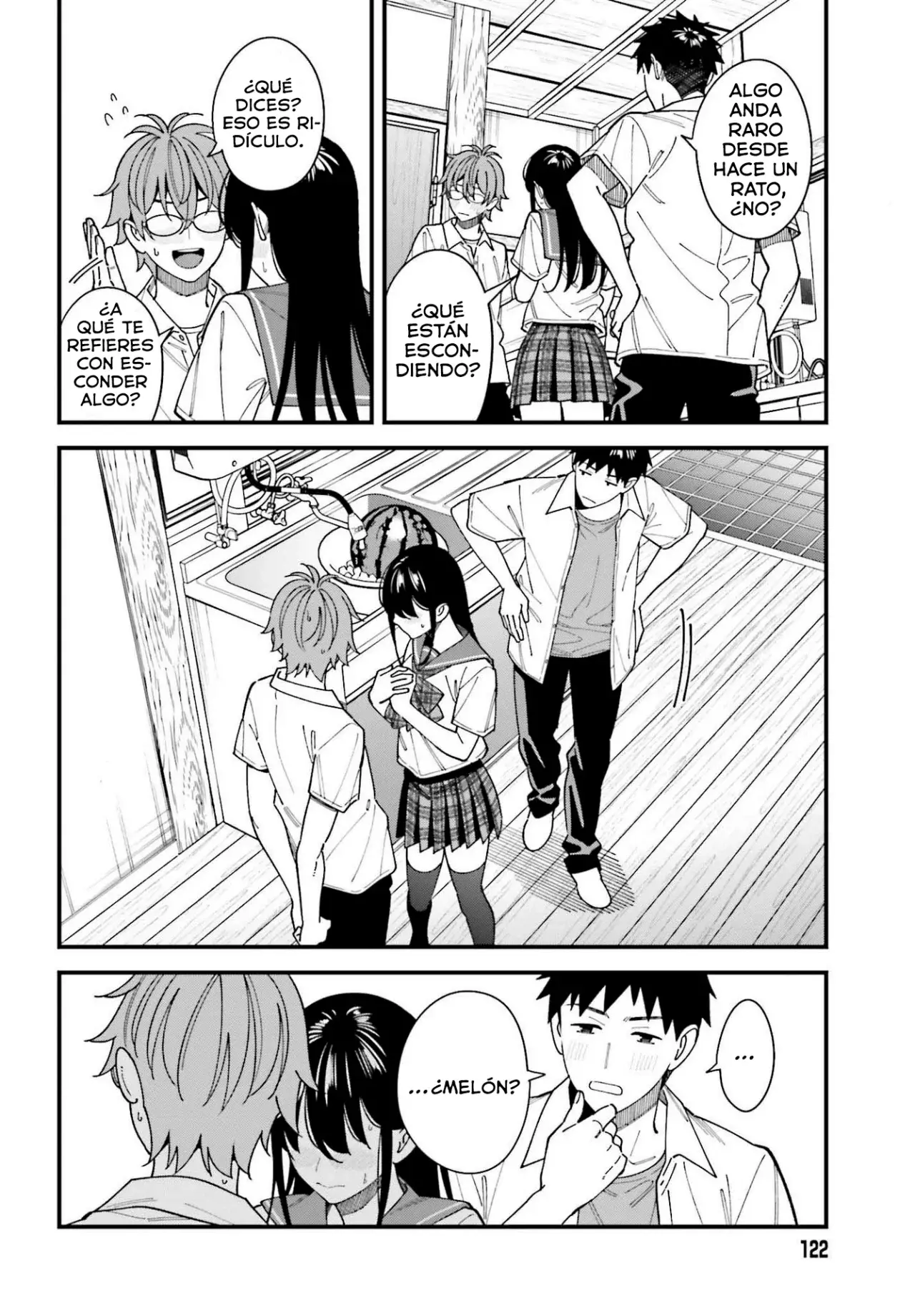 Are physical relationships posible between childhood friends of high school students? Capitulo 11 página 22