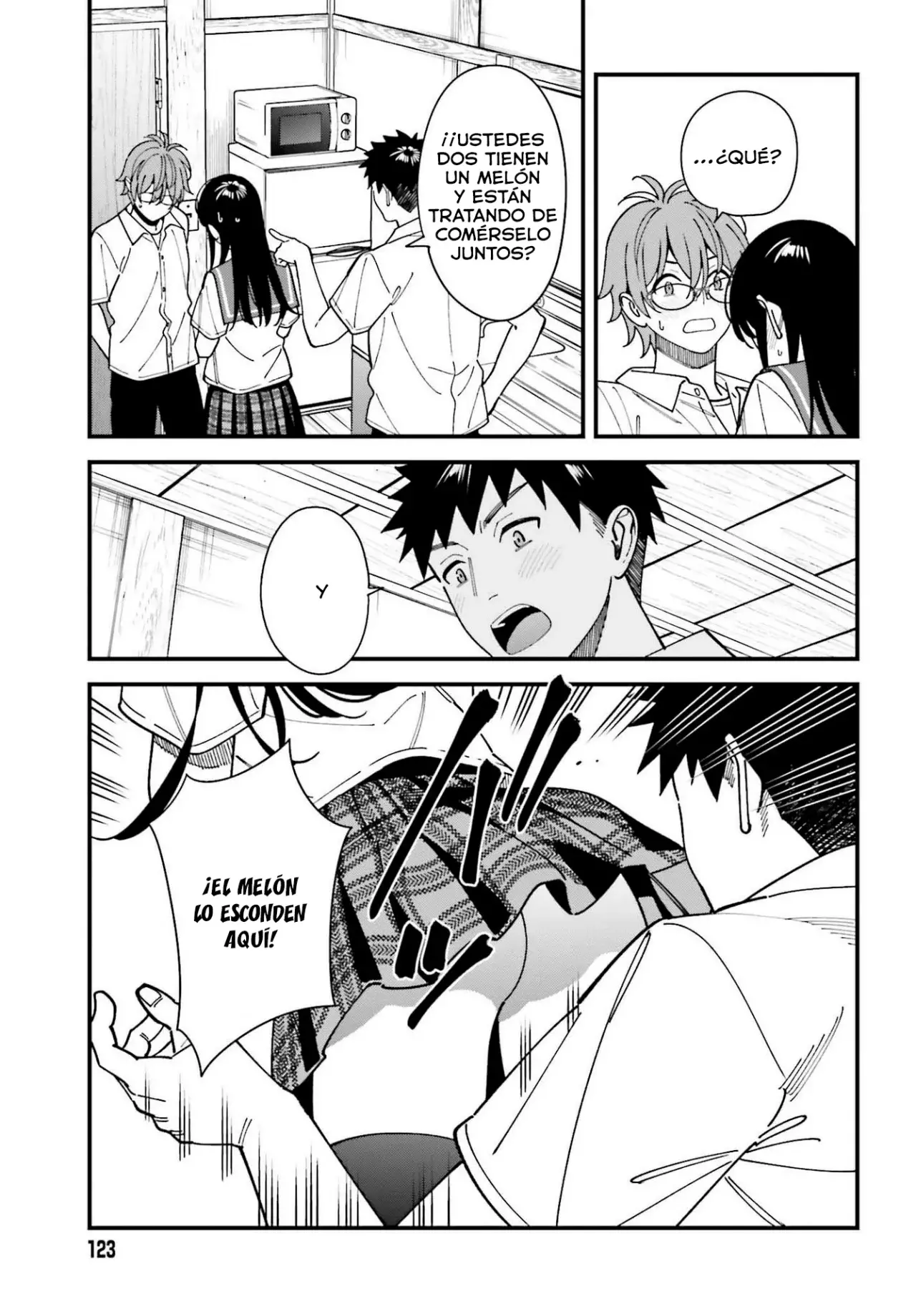 Are physical relationships posible between childhood friends of high school students? Capitulo 11 página 23
