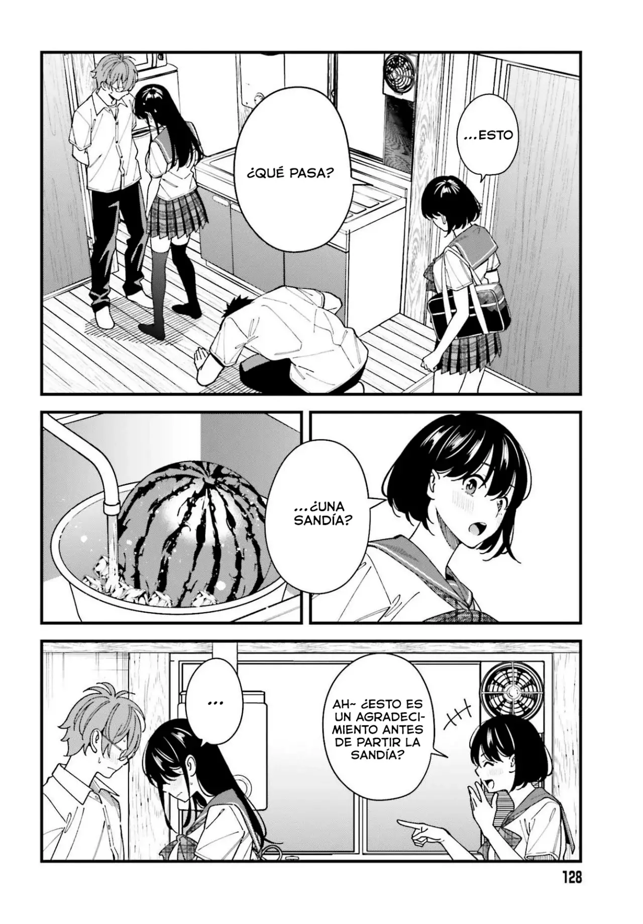 Are physical relationships posible between childhood friends of high school students? Capitulo 11 página 28