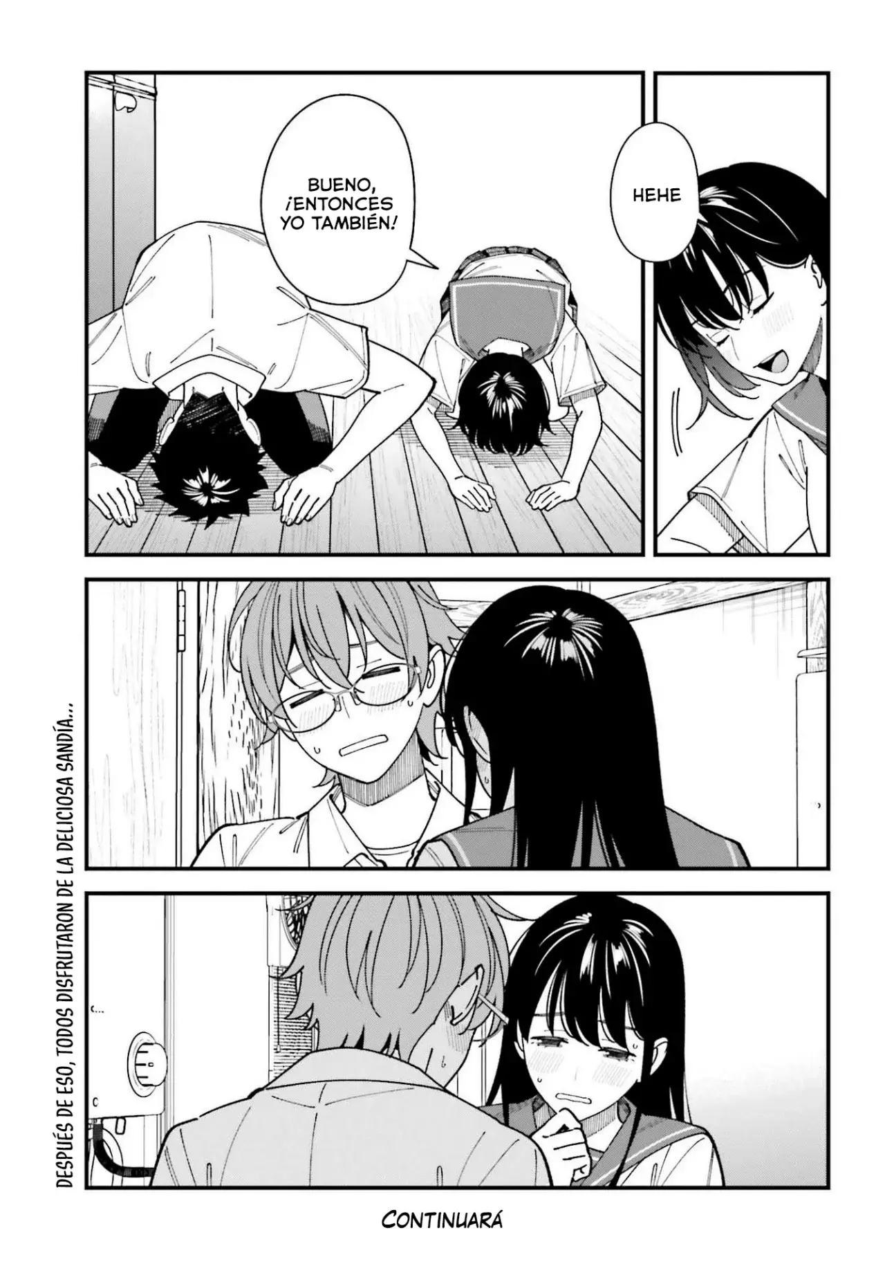 Are physical relationships posible between childhood friends of high school students? Capitulo 11 página 29