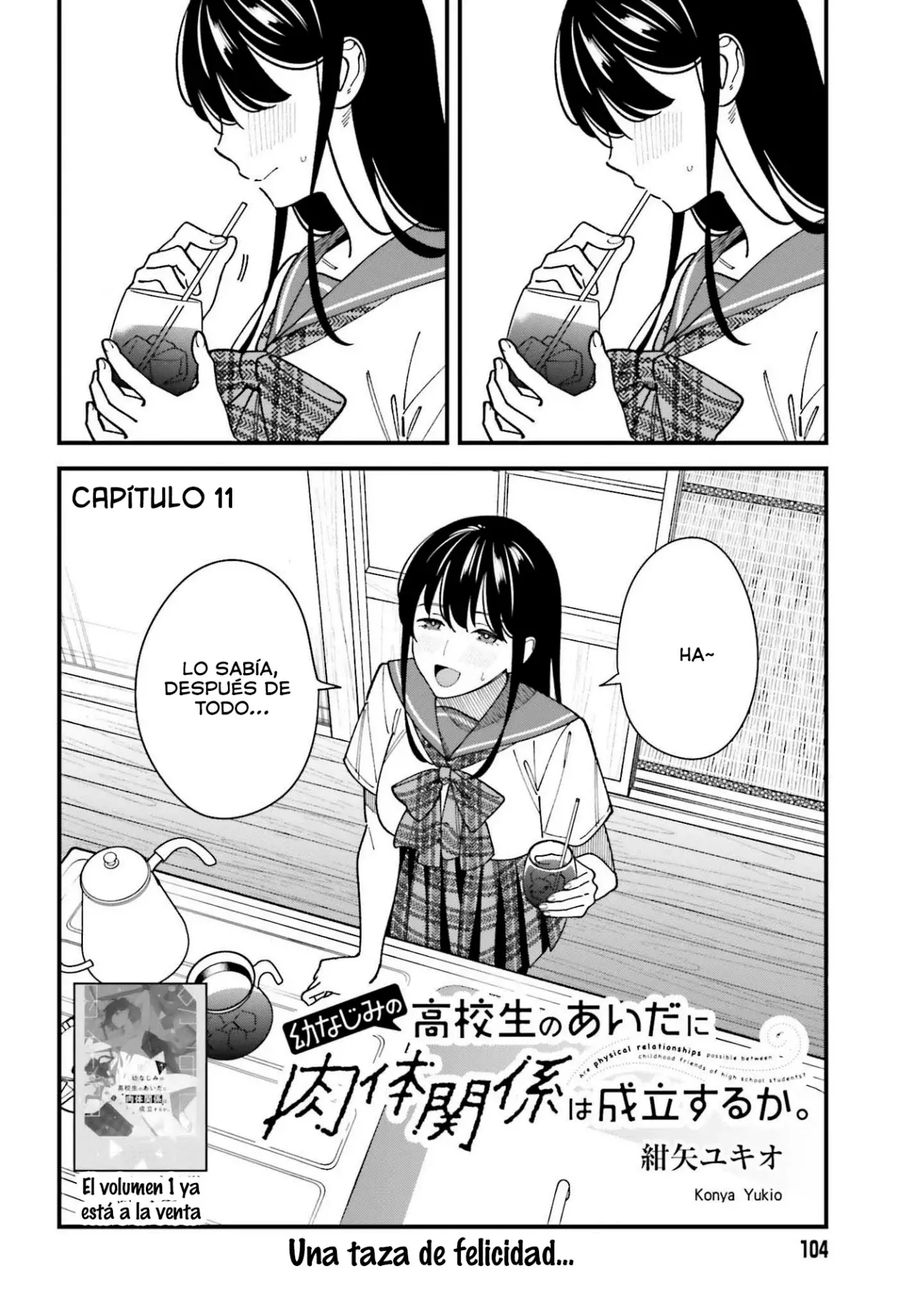 Are physical relationships posible between childhood friends of high school students? Capitulo 11 página 4