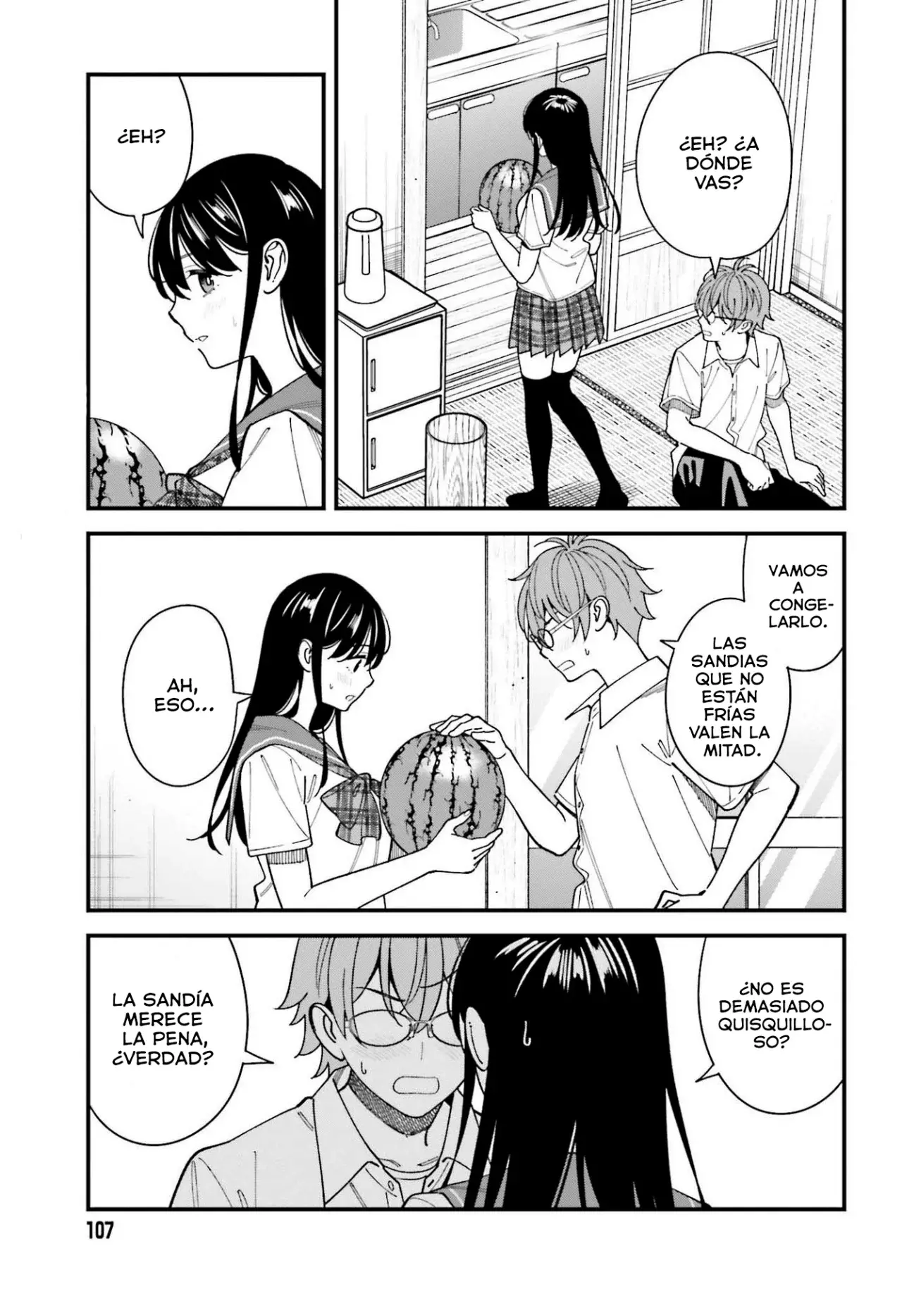 Are physical relationships posible between childhood friends of high school students? Capitulo 11 página 7