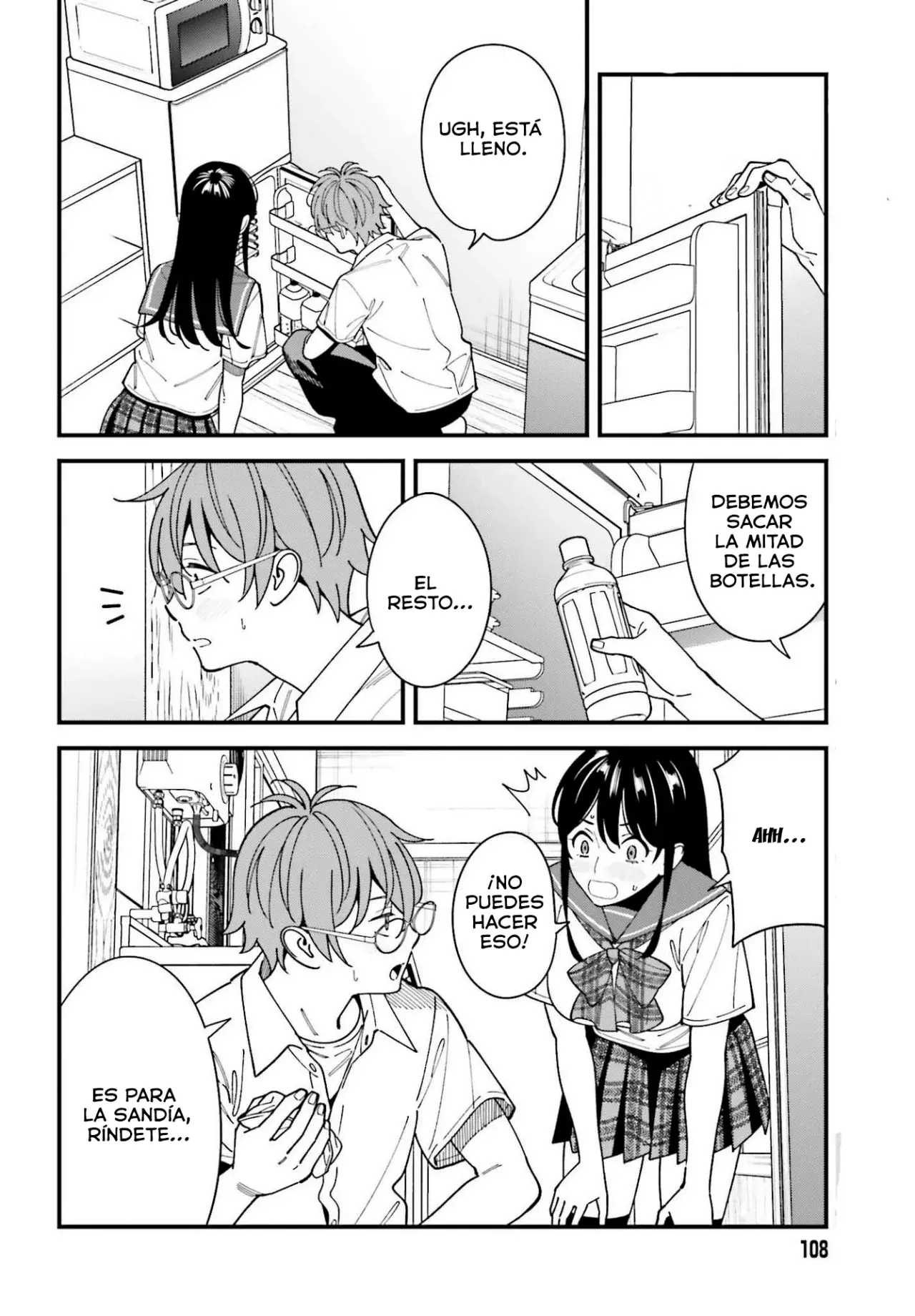 Are physical relationships posible between childhood friends of high school students? Capitulo 11 página 8