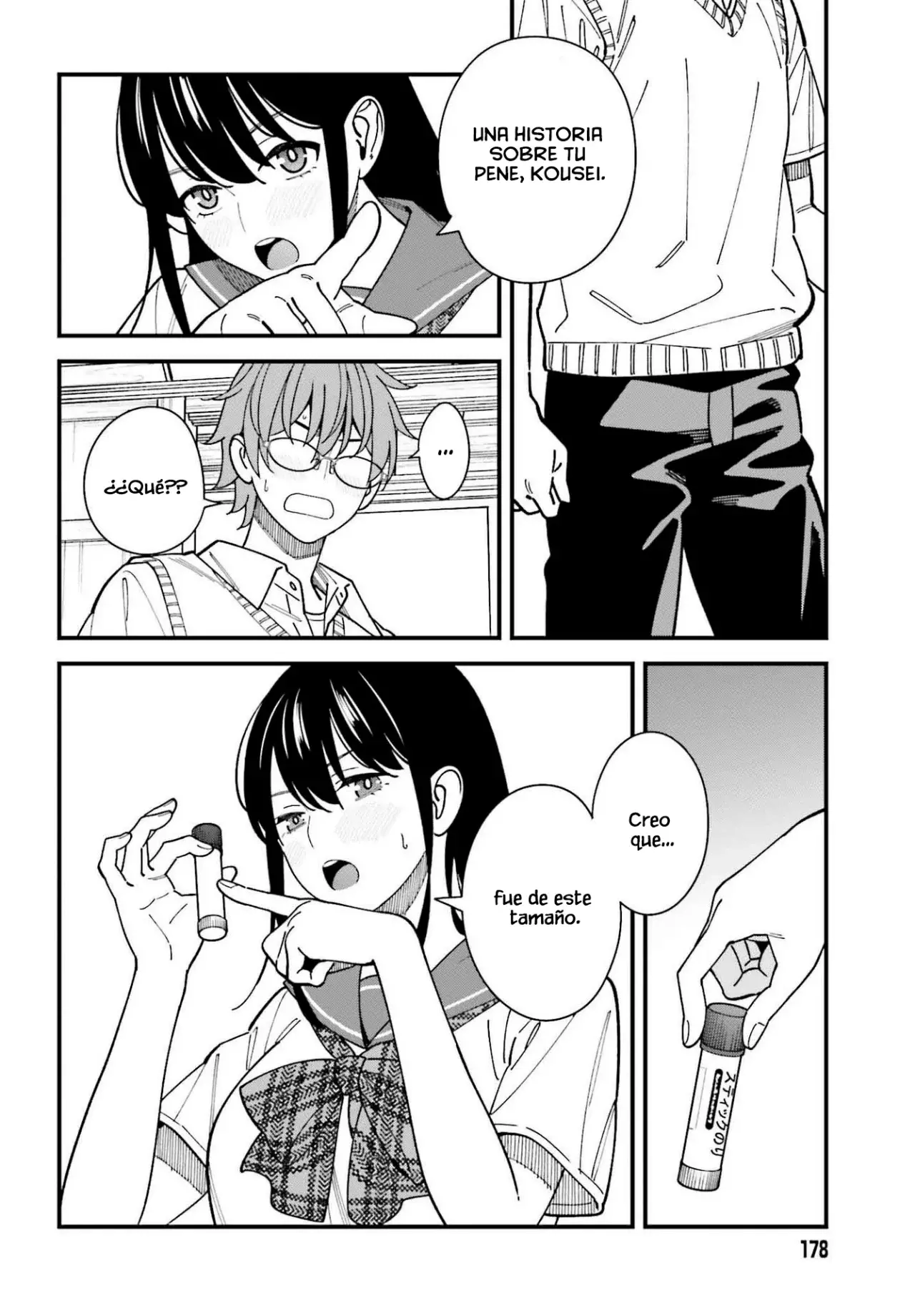 Are physical relationships posible between childhood friends of high school students? Capitulo 12 página 18