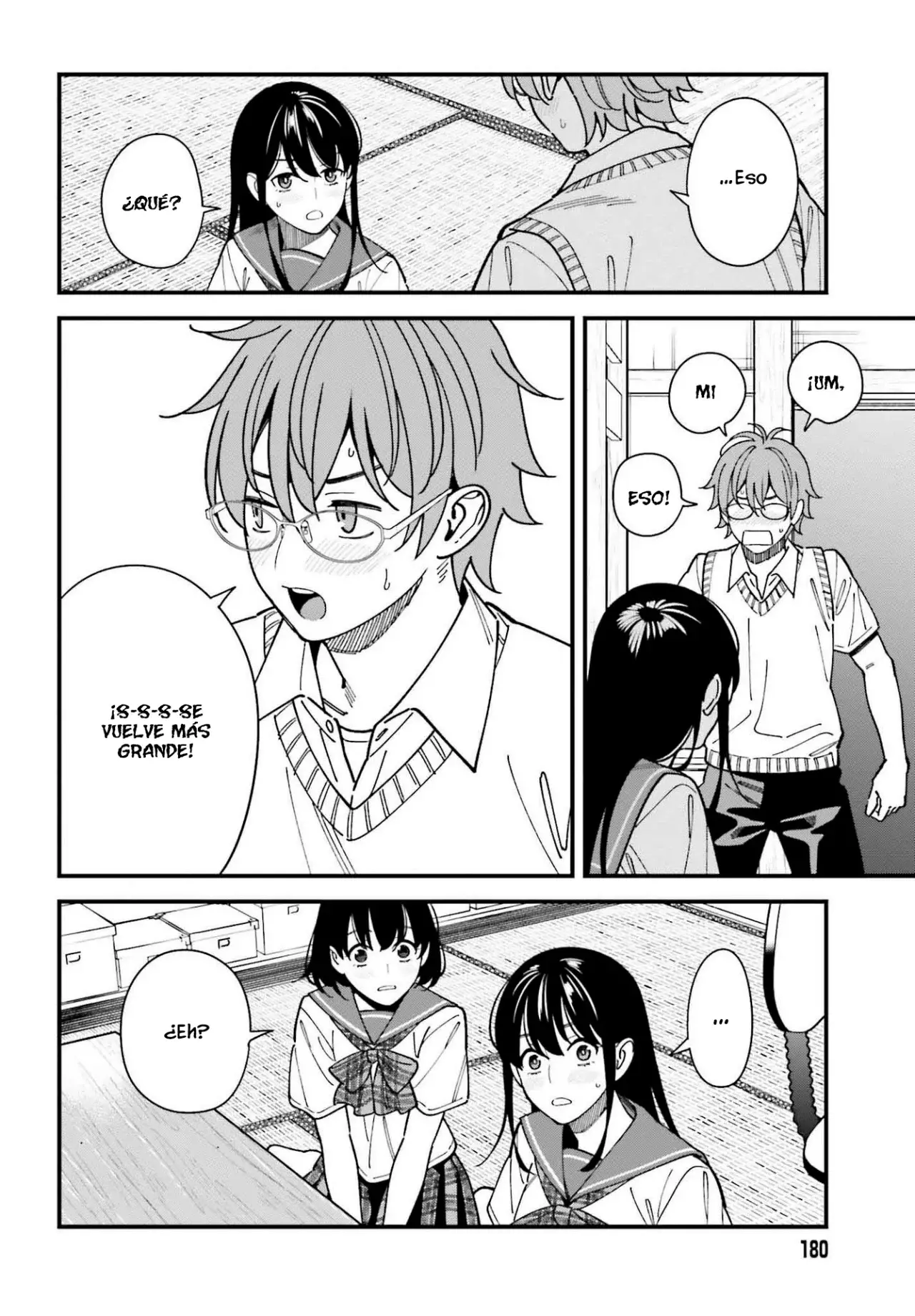 Are physical relationships posible between childhood friends of high school students? Capitulo 12 página 20