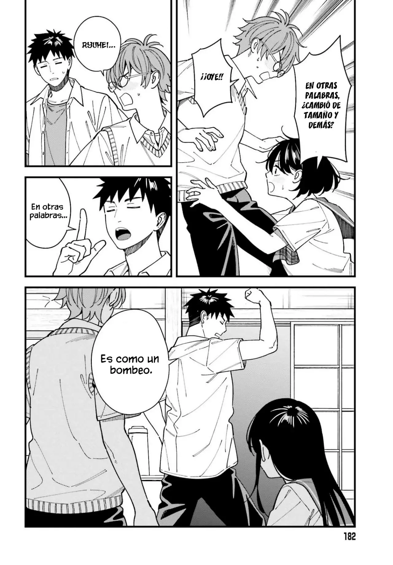 Are physical relationships posible between childhood friends of high school students? Capitulo 12 página 22