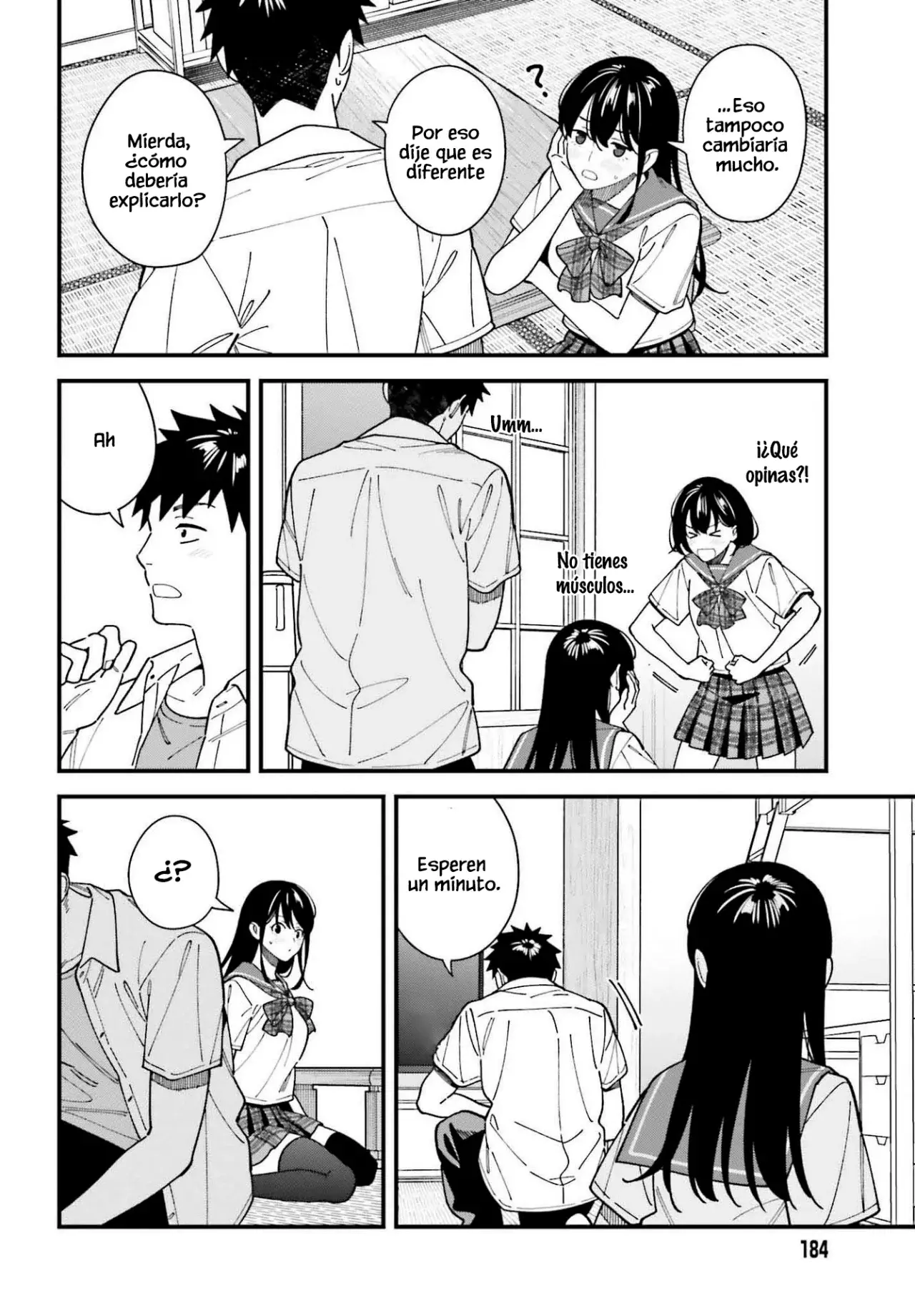 Are physical relationships posible between childhood friends of high school students? Capitulo 12 página 24